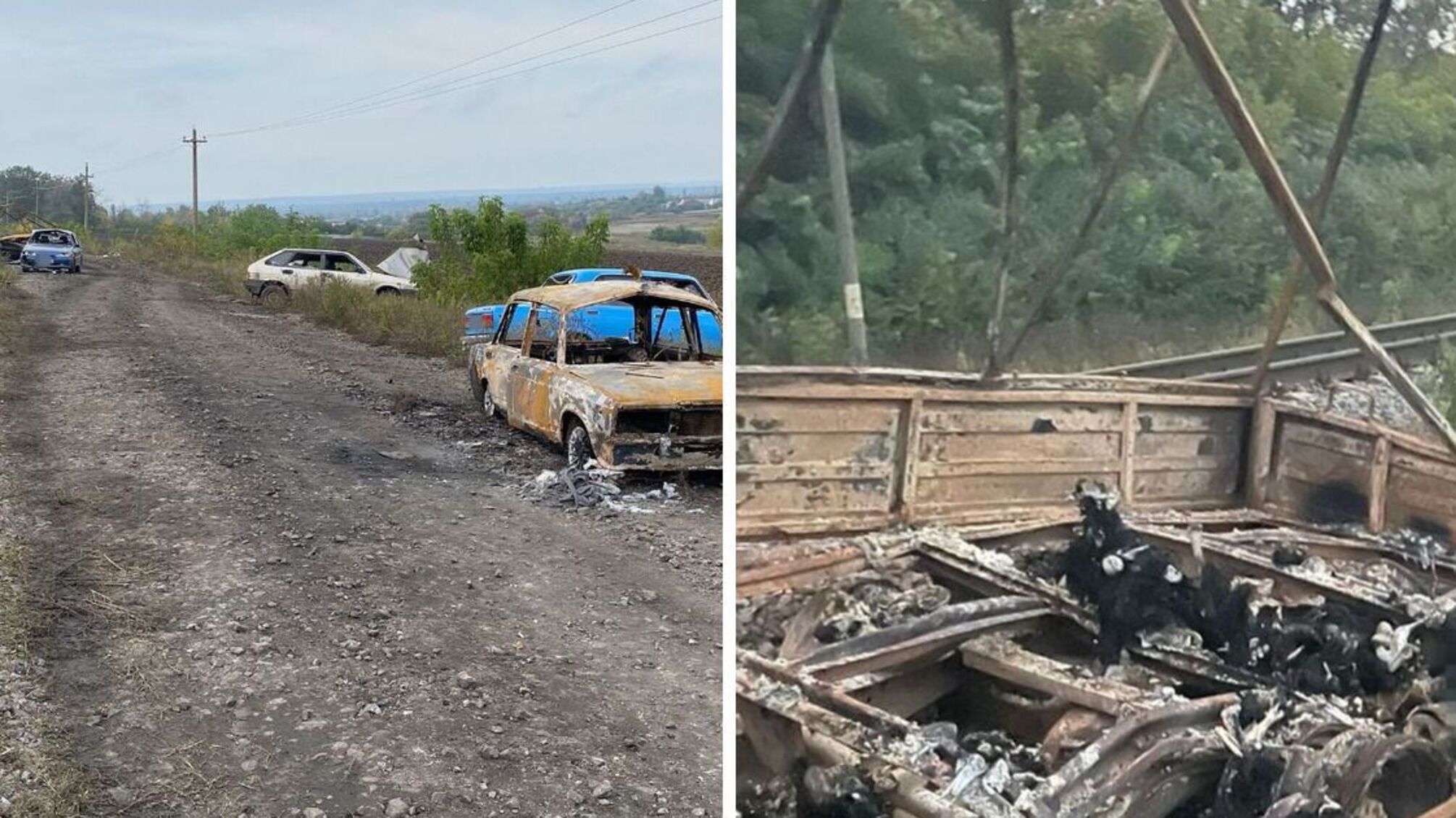 колонна под Купянском, расстрелянная армией рф