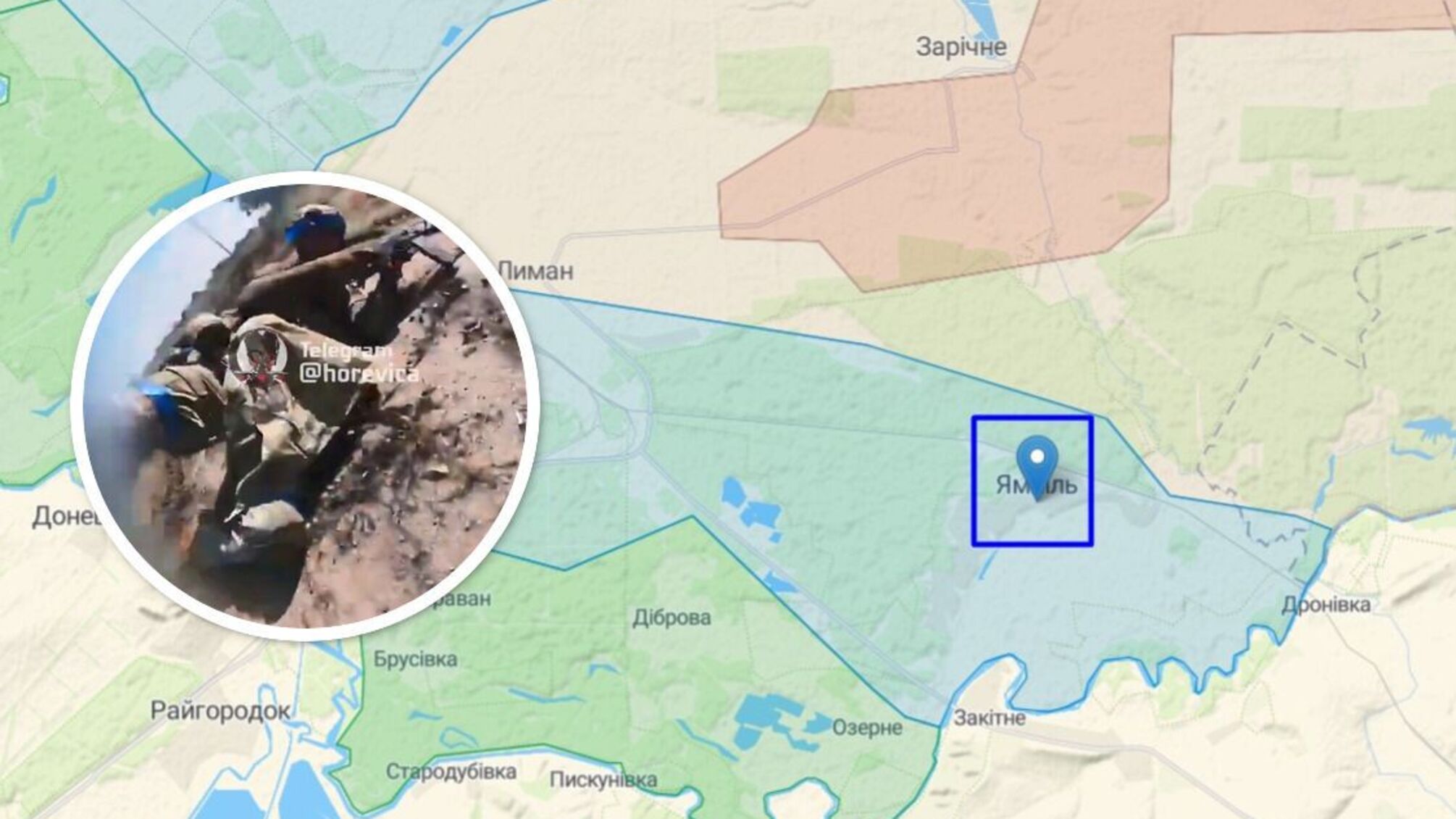 Бойцы ВСУ опубликовали кадры ближнего боя в Ямполе на Донетчине (видео)