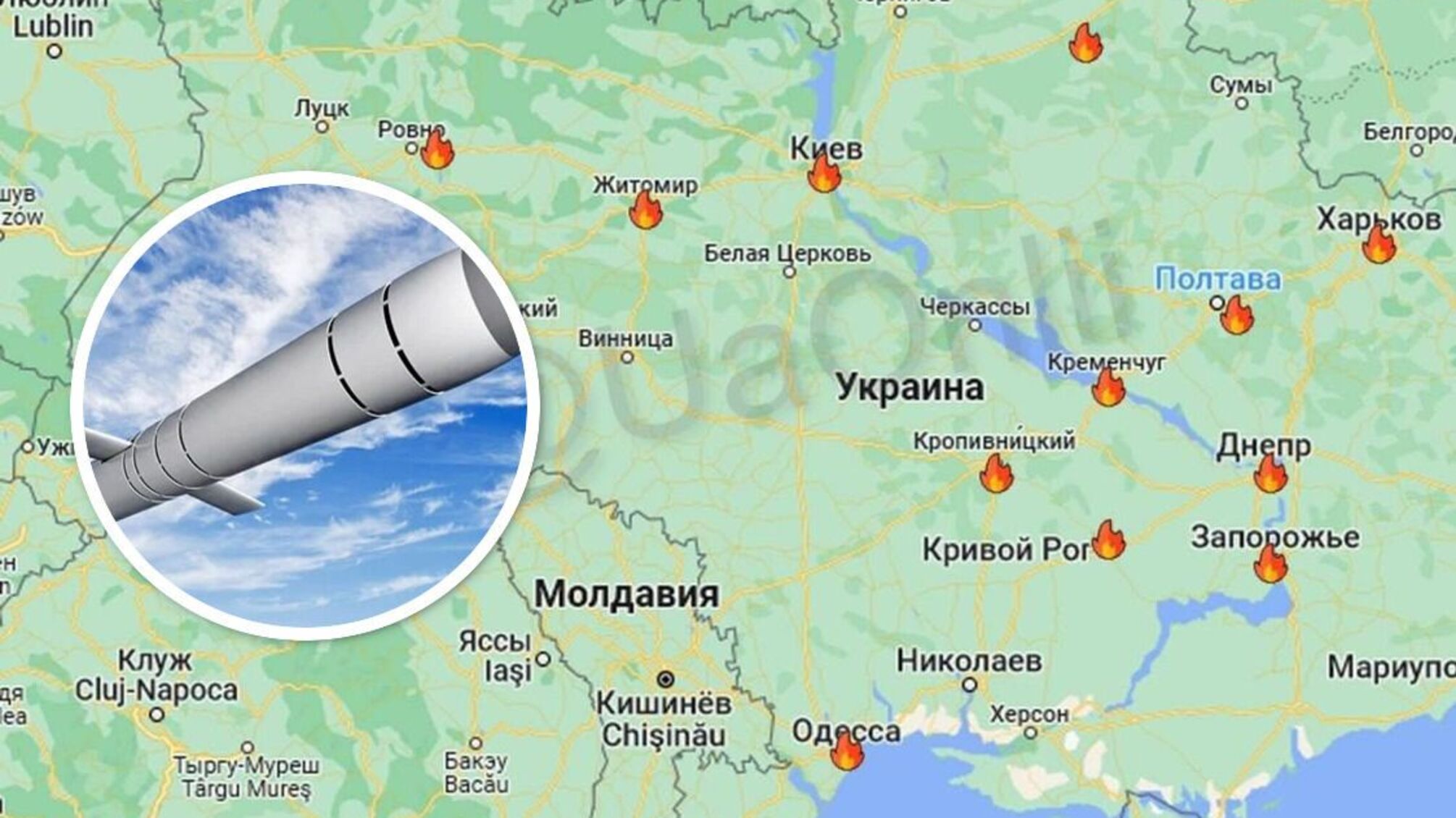 Окупанти планували масовані удари по Києву та іншим великим містам заздалегідь