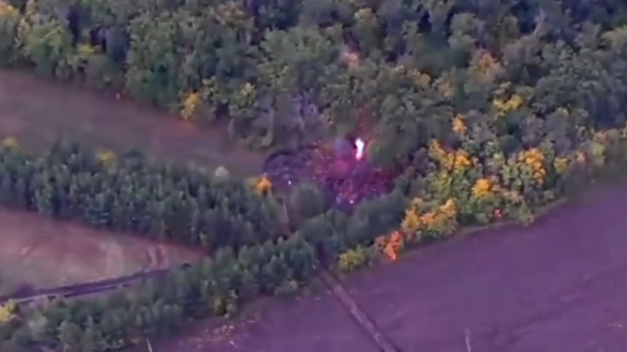 дрон уничтожение САУ