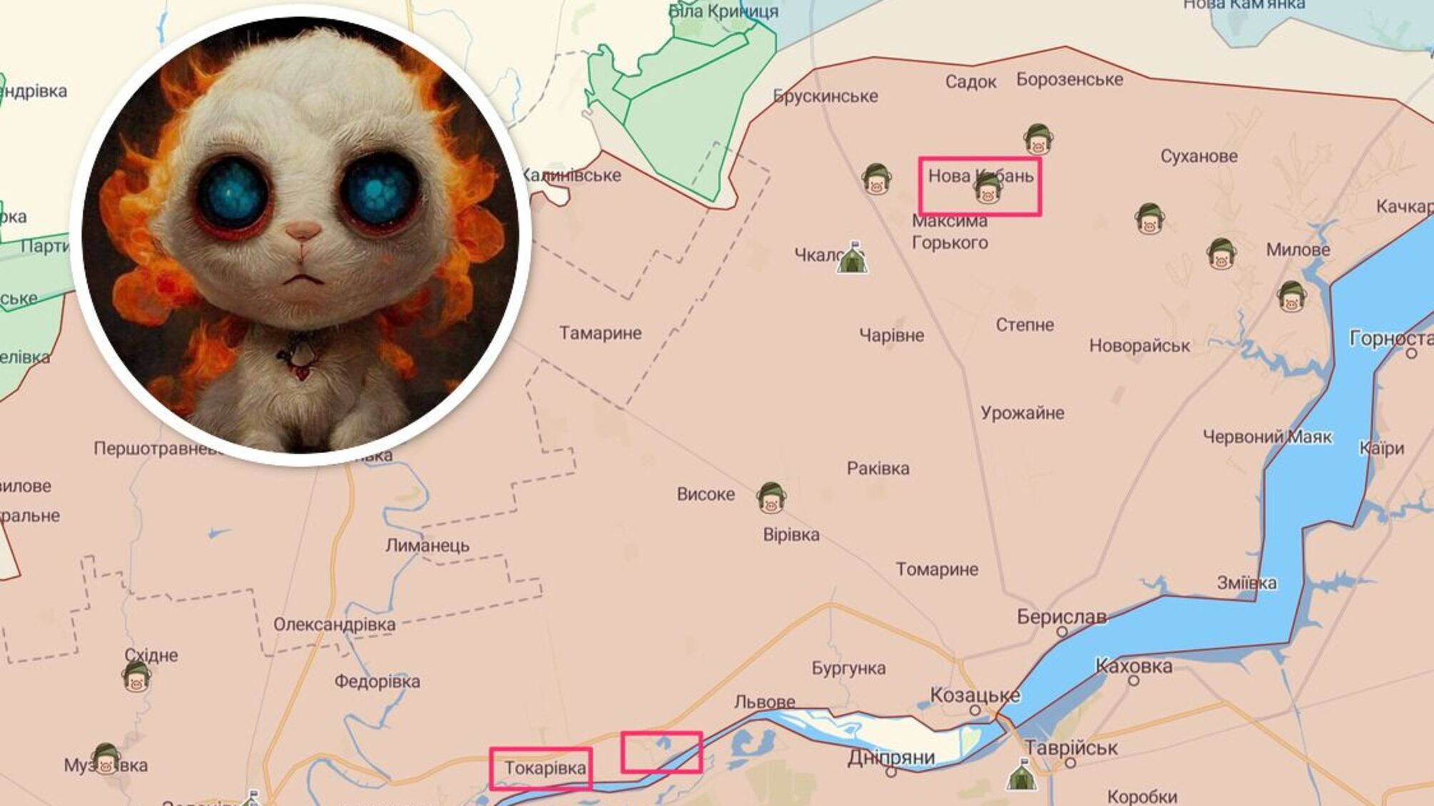 'Хлопки' на Херсонщине