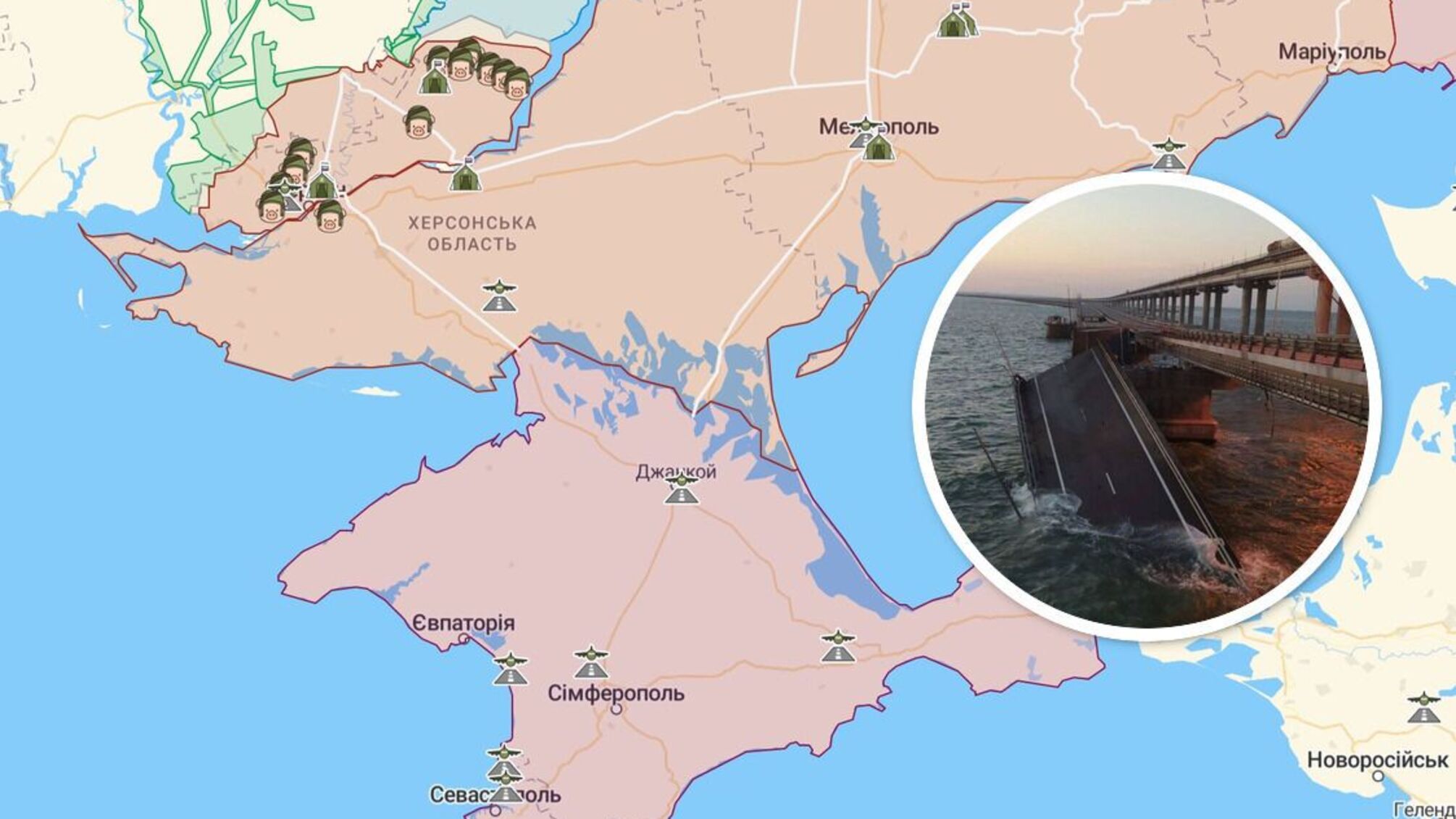 Підрив Кримського мосту відкриває нові перспективи для звільнення українського півдня