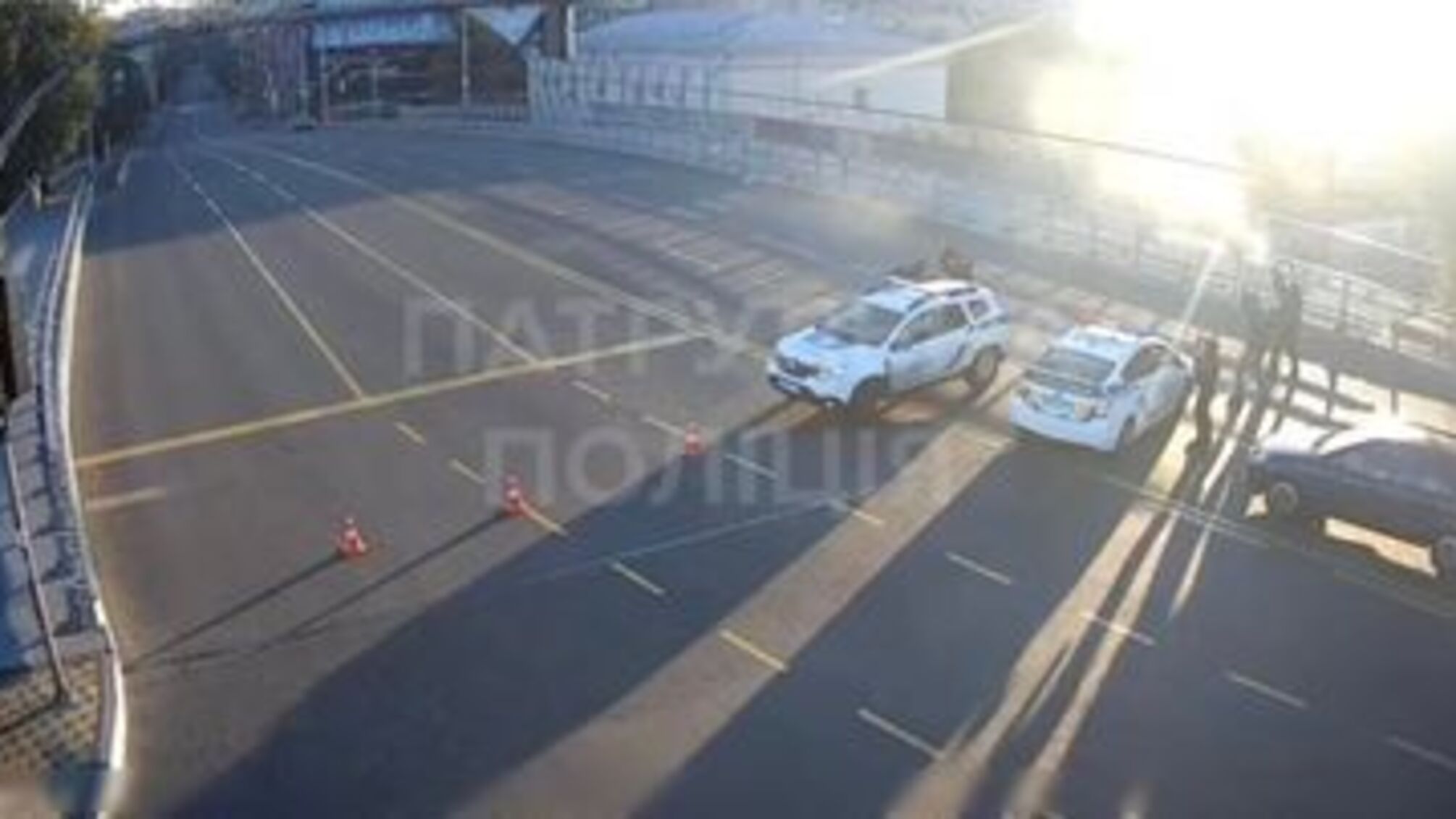 В Киеве патрульная полиция сбила дрон-камикадзе стрелковым оружием (видео)