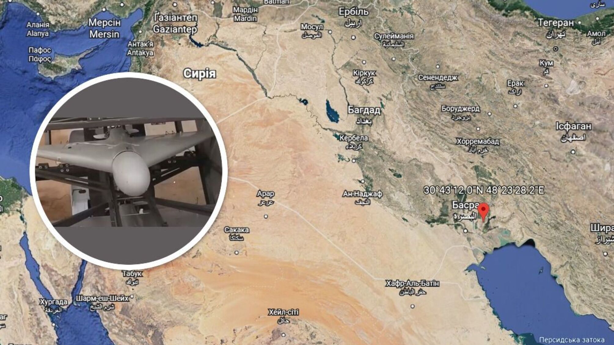 иранский дрон-камикадзе Shahed-136