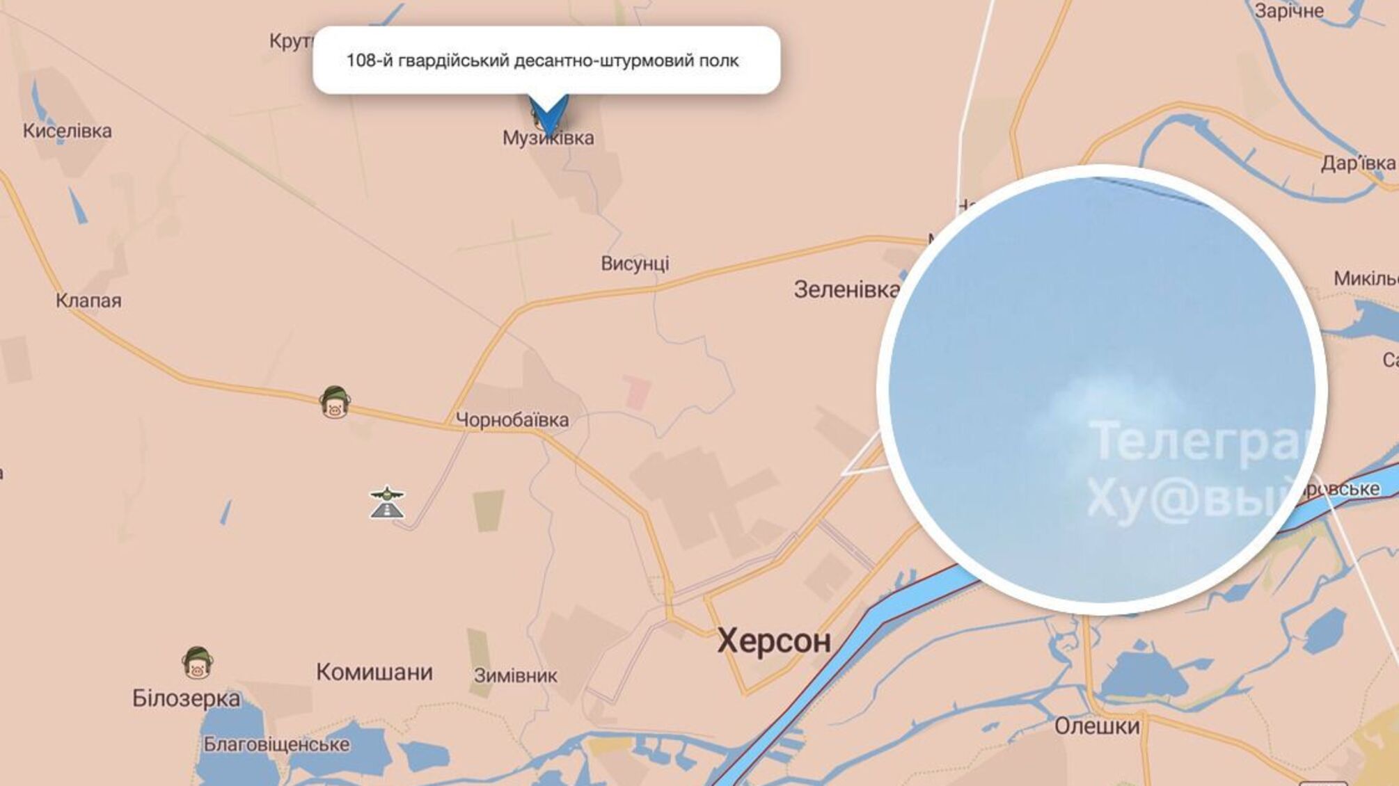 В Музыковке под Херсоном 'хлопок'