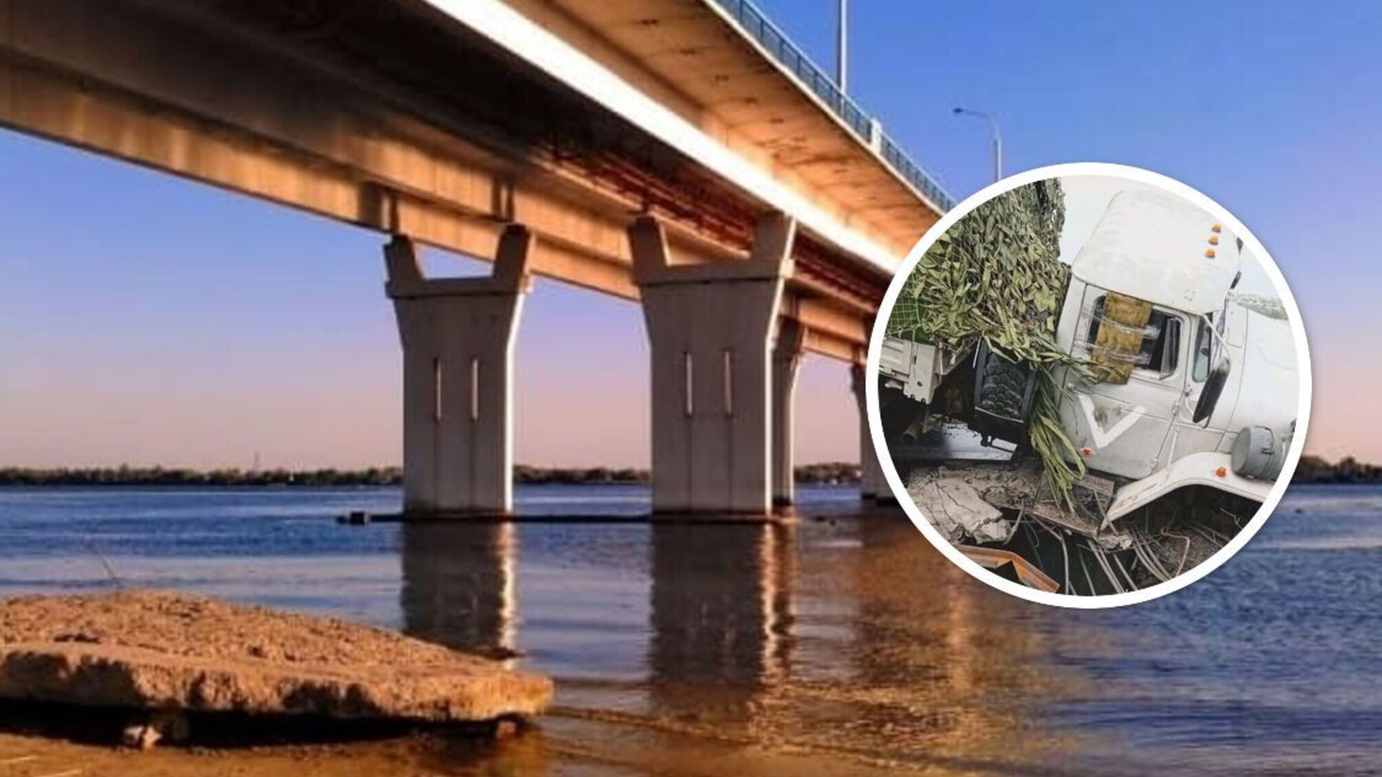 Антоновский мост в Херсоне снова функционирует: оккупанты возобновили движение – что известно (фото)