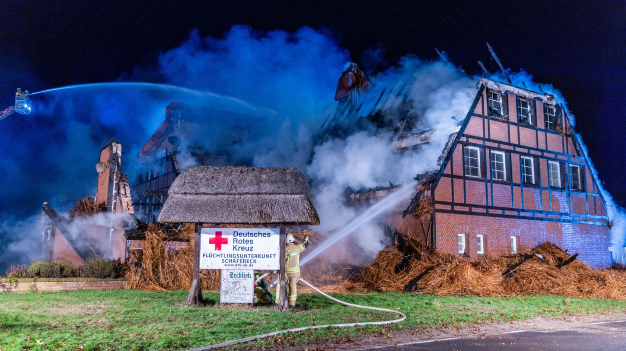 У Німеччині згорів притулок для українських біженців: поліція підозрює підпал (фото)