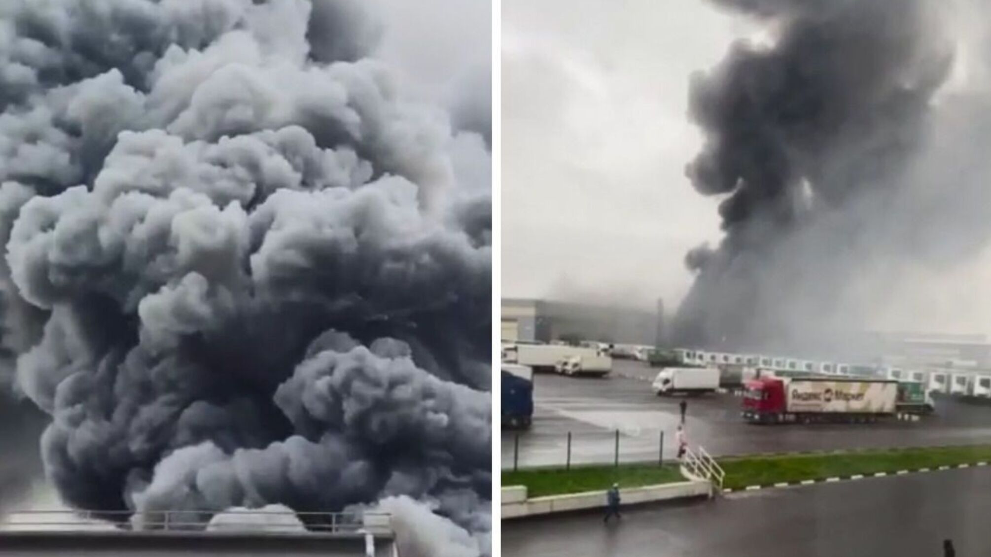 Под Москвой – масштабный пожар: дымное облако затянуло местность вокруг – что известно