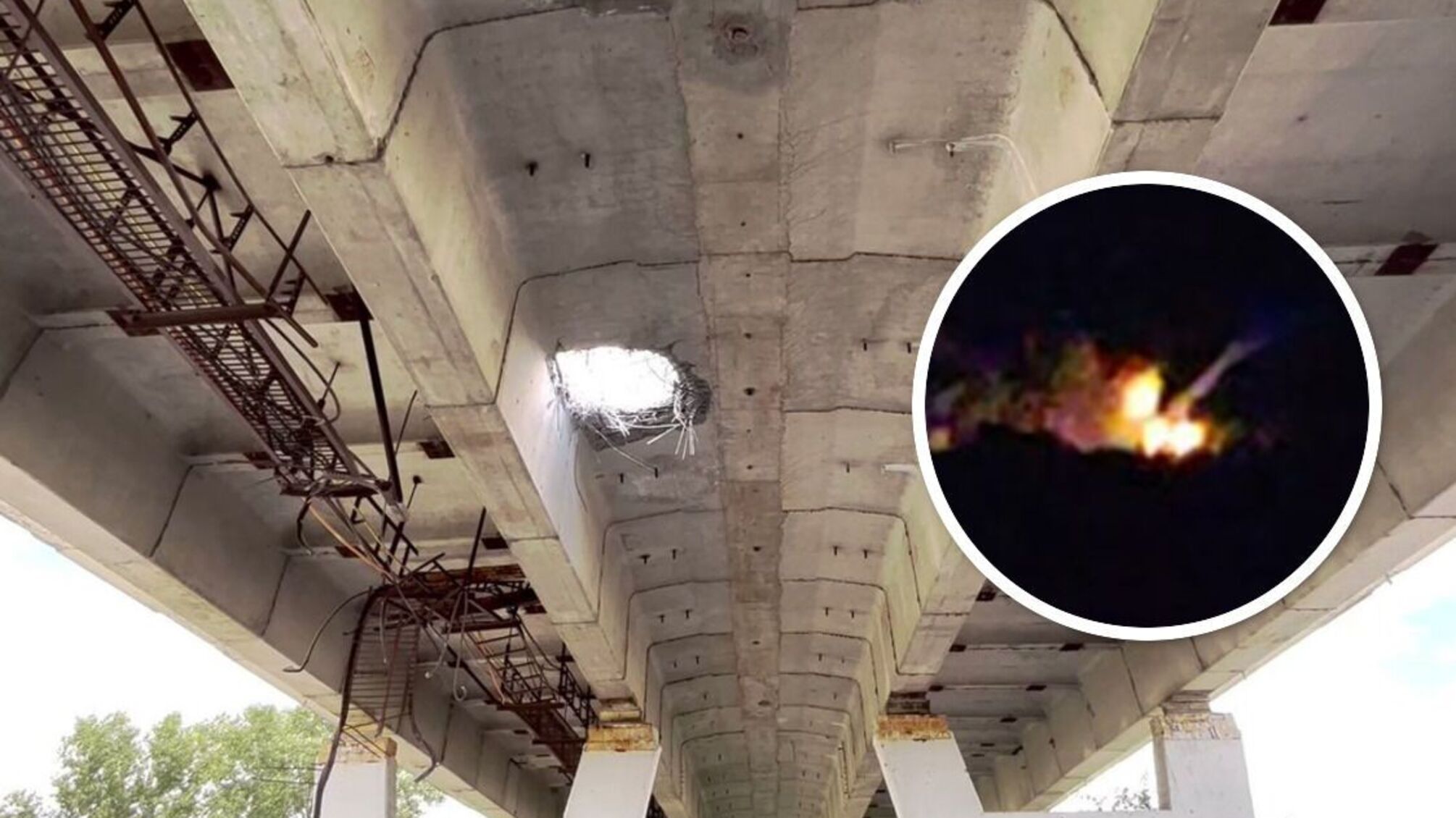 Антонівський міст вибухи