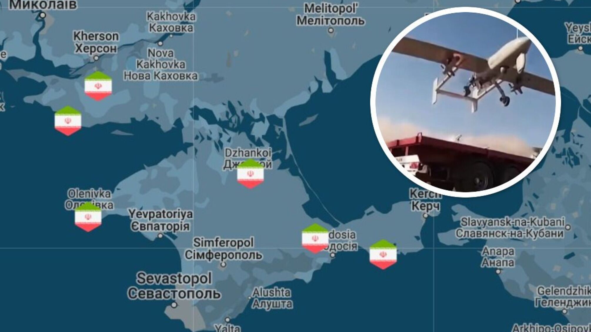 Эксперты назвали вероятные точки запуска 'шахидов'