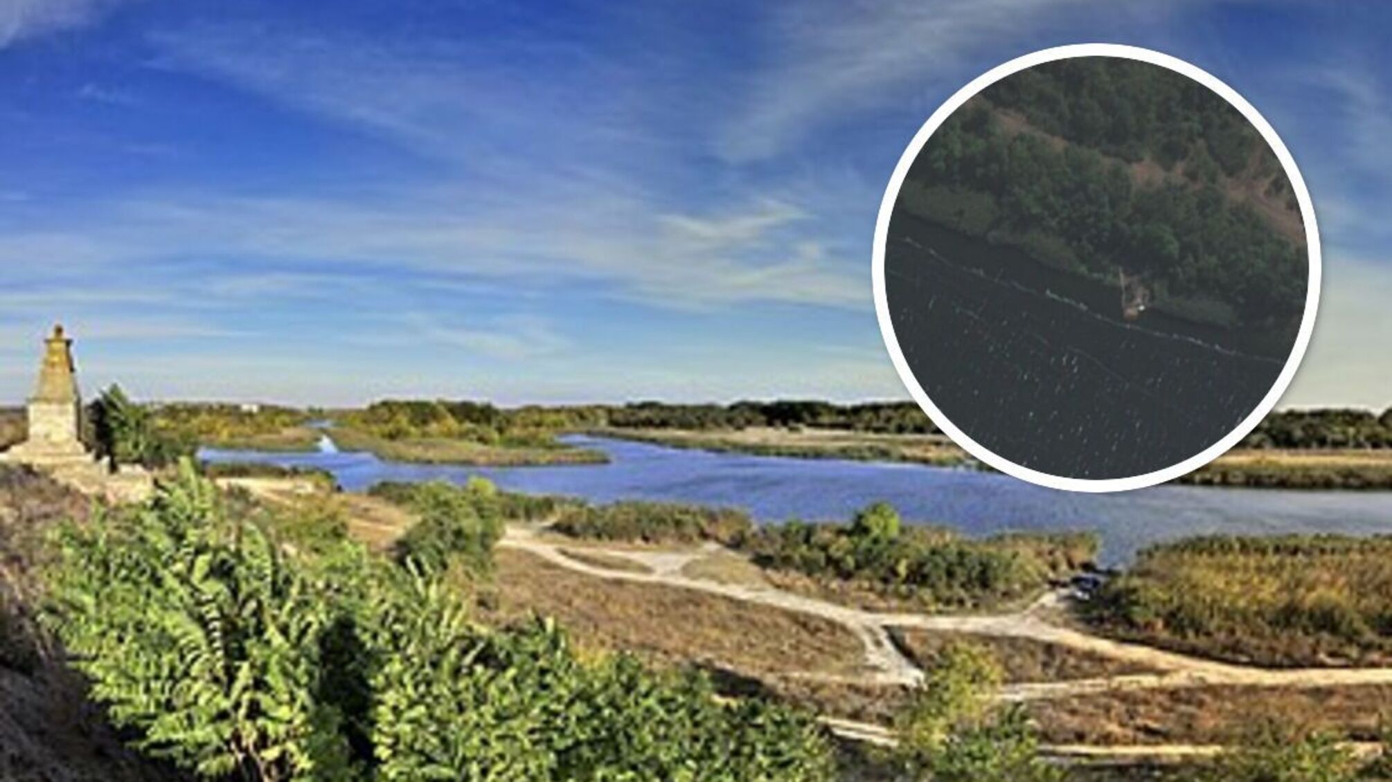 Оккупанты активизировали переправу в районе слияния Днепра и Ингульца под Херсоном