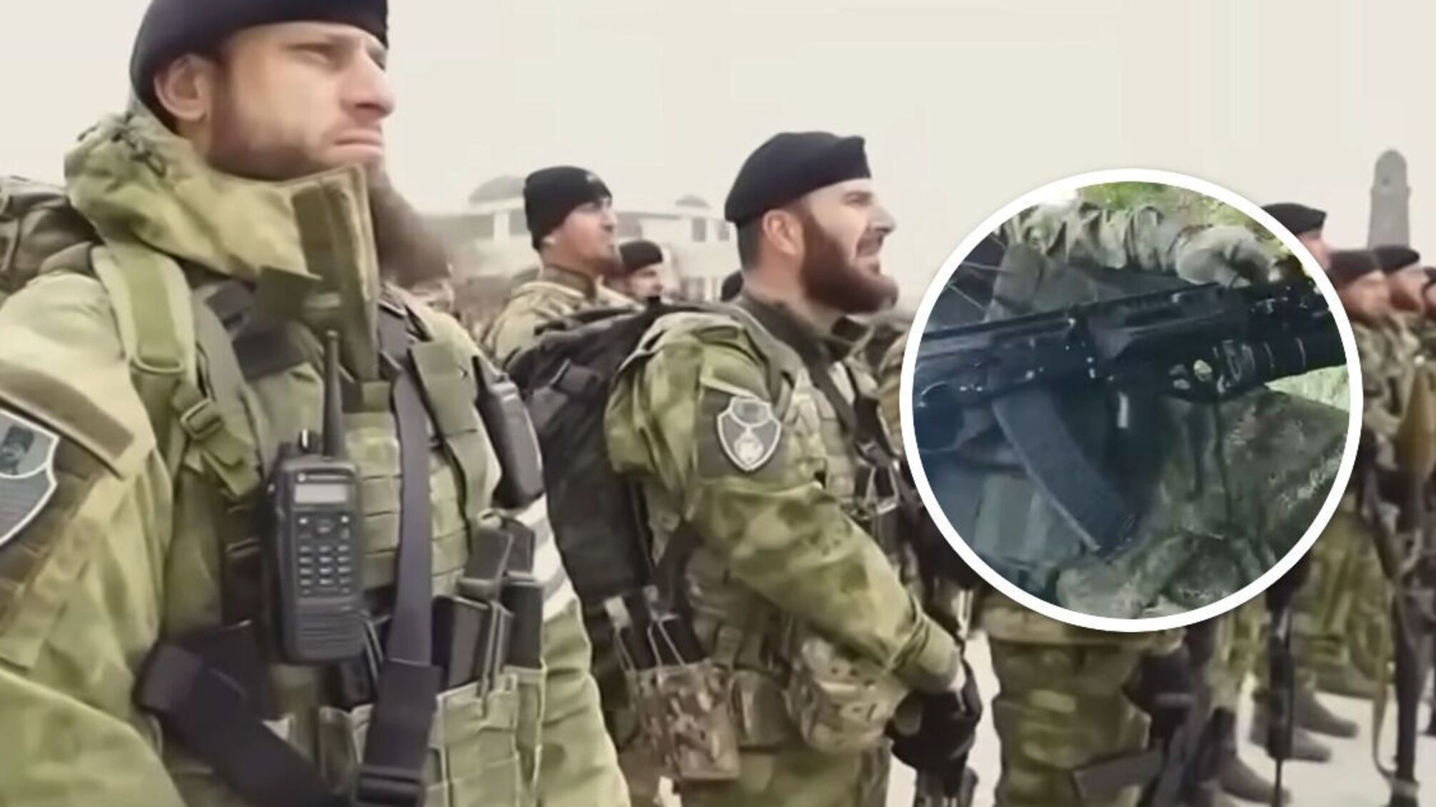 Кадыровцы грабят 'ДНР'-овцев: вломились в дом местной 'патриотки' (видео)