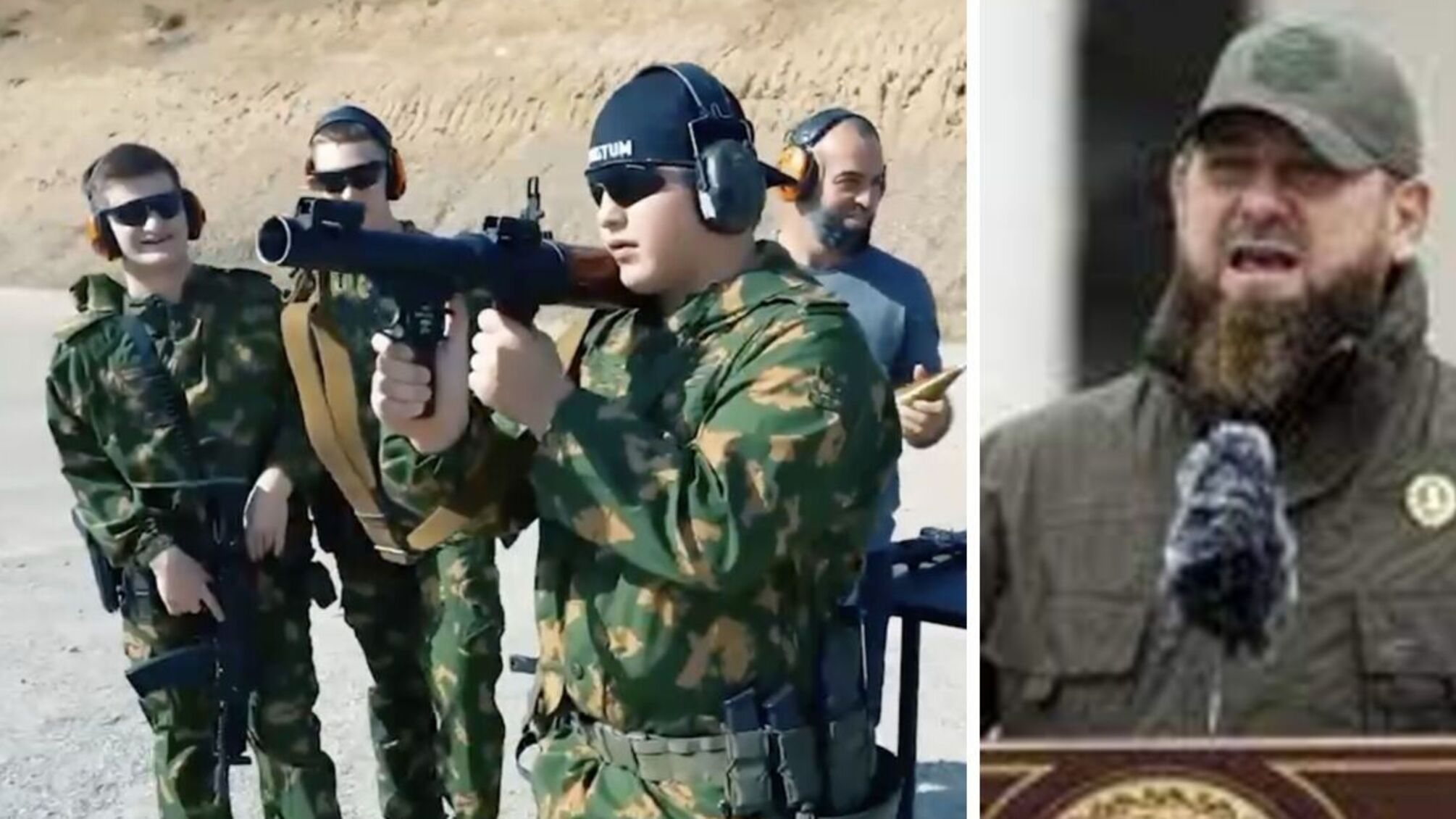 Кадыров отправляет на войну в Украину своих троих сыновей