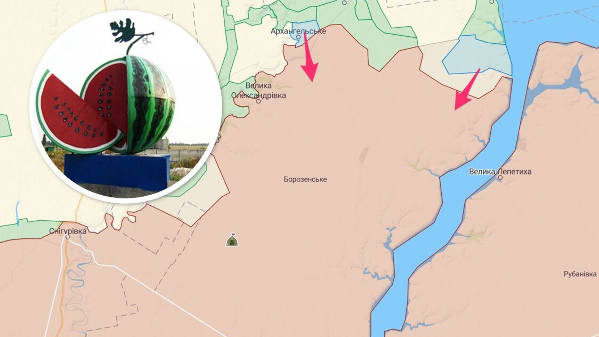 Експерти оцінюють становище окупантів на правобережній Херсонщині як безнадійне у перспективі