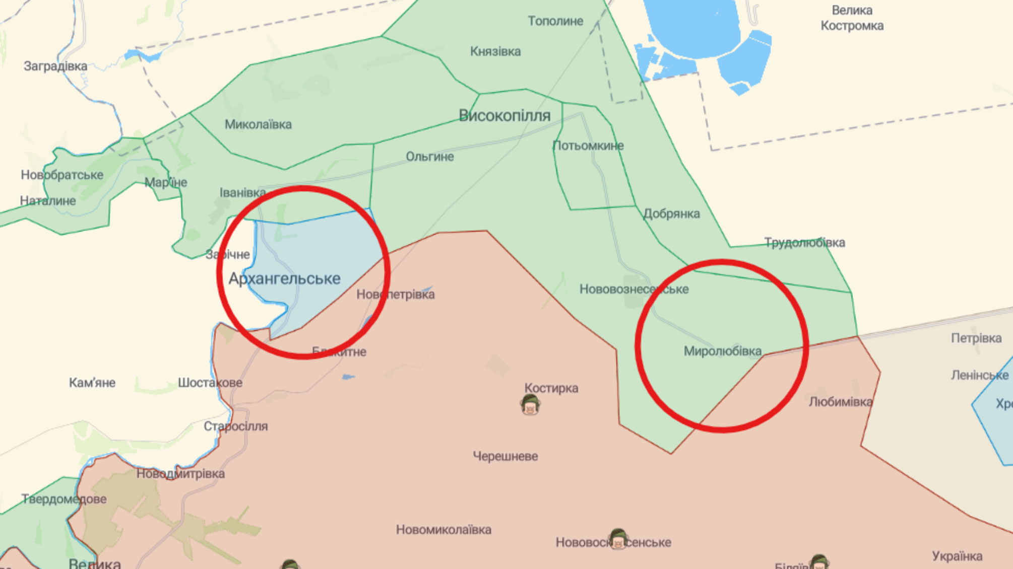 ВСУ освободили Архангельское и Миролюбовку в Херсонской области – президент подтвердил