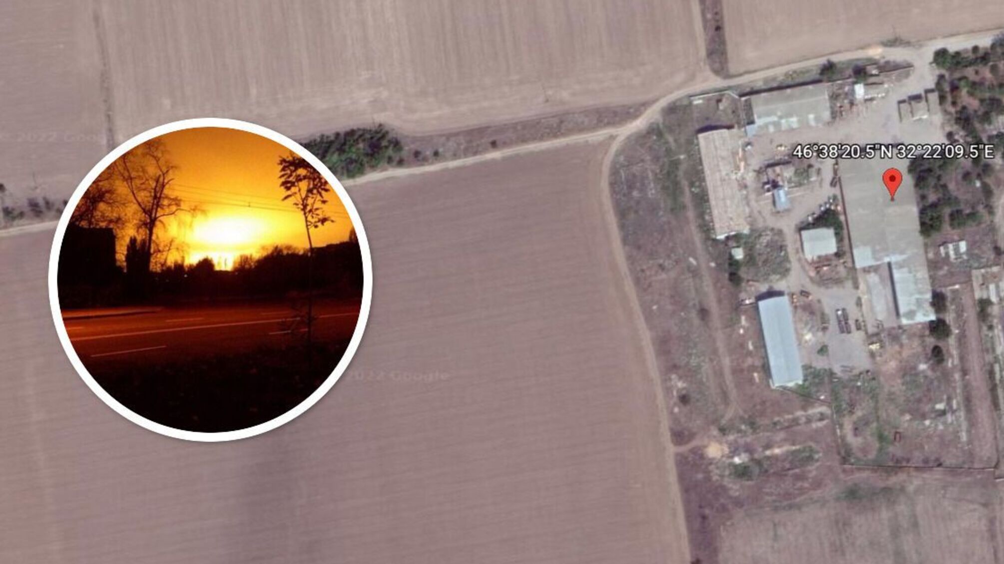 взрыв на Херсонщине