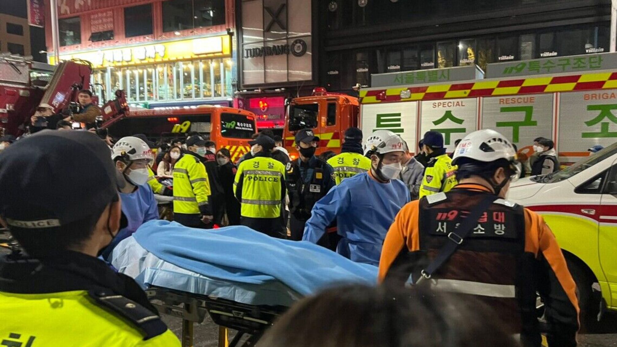 Давка в Сеуле