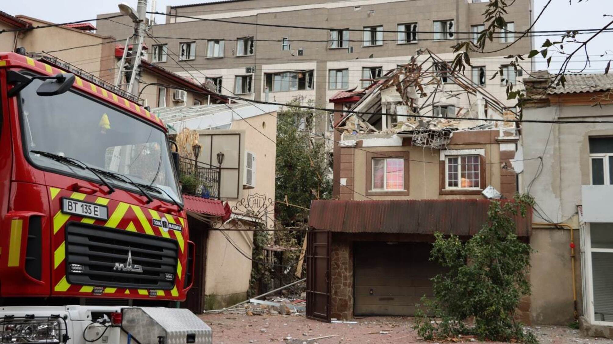 В Херсоне 'прилетело' по отелю с ФСБшниками