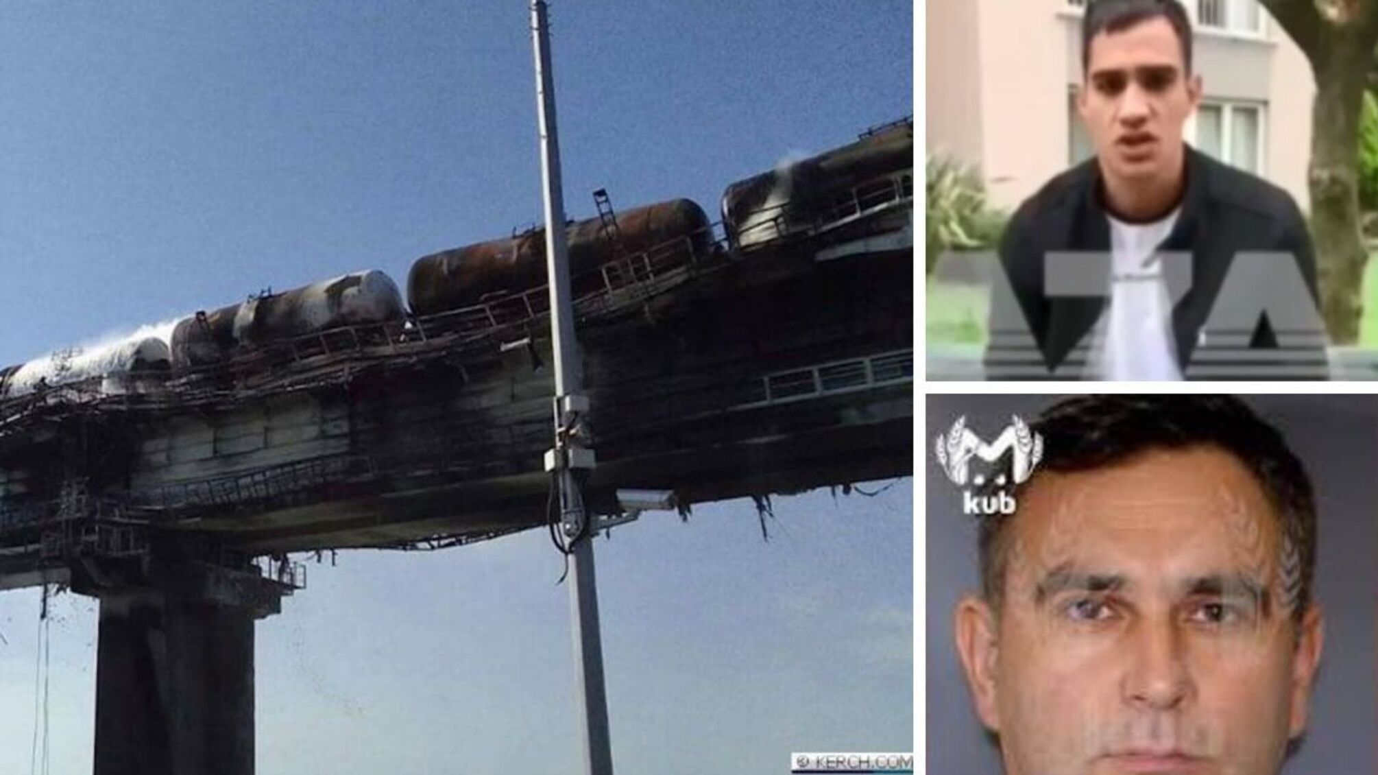 Владелец грузовика, взорвавшего Крымский мост, утверждает, что он – невиновен (видео)