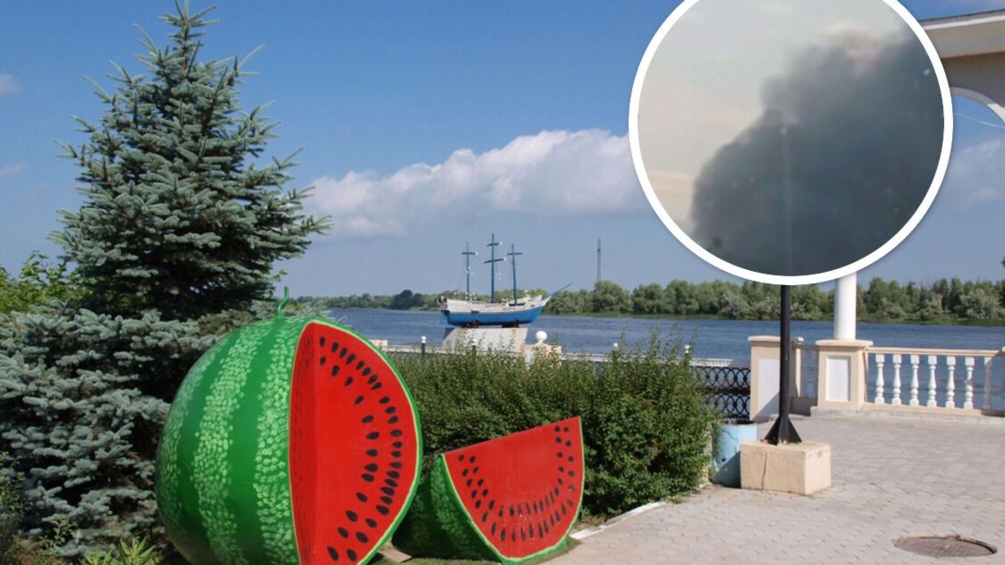 В Голой Пристани на Херсонщине мощный утренний 'хлопок'