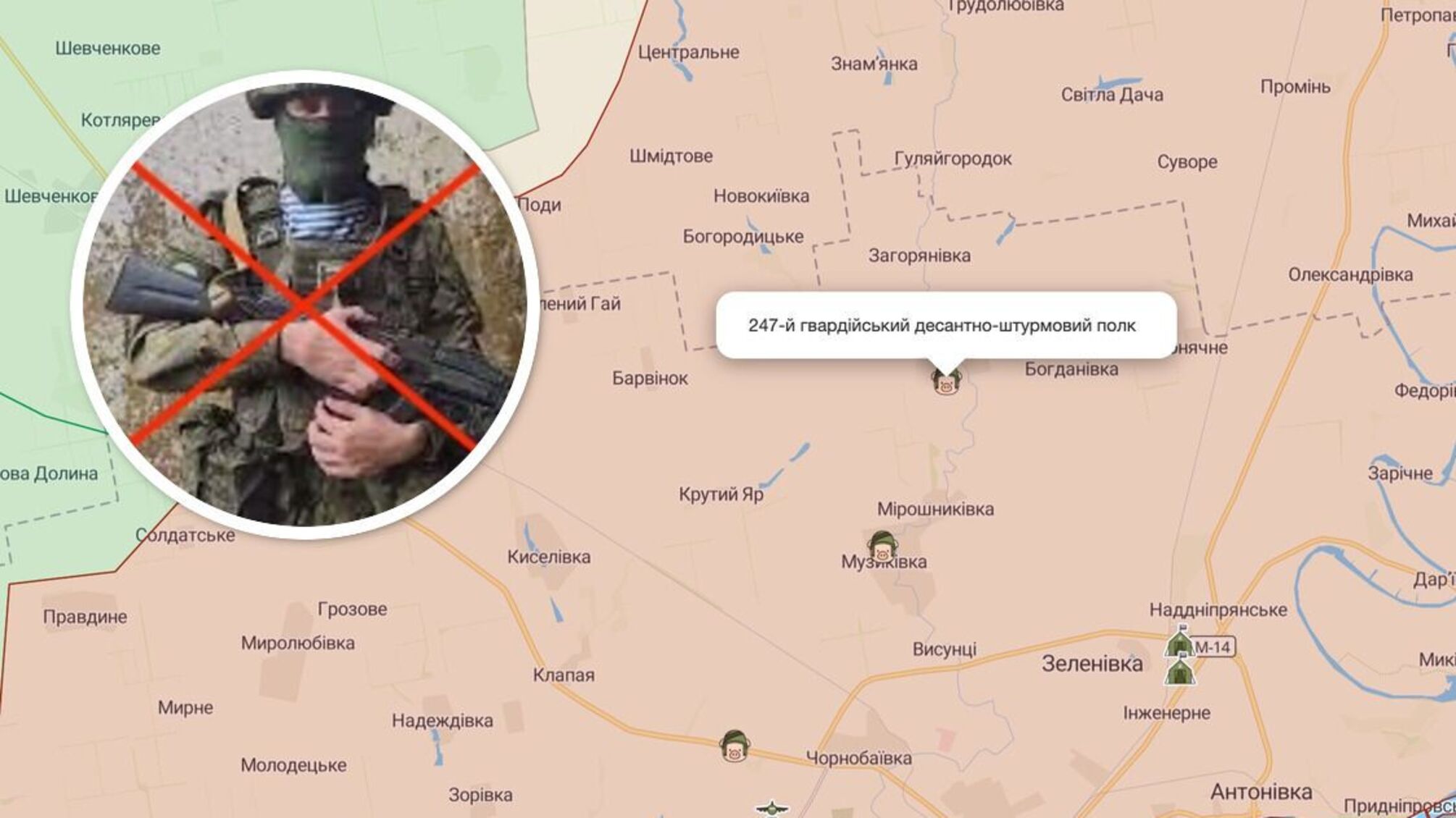ЗСУ знищили позиції 247-го полку рф на південному напрямку