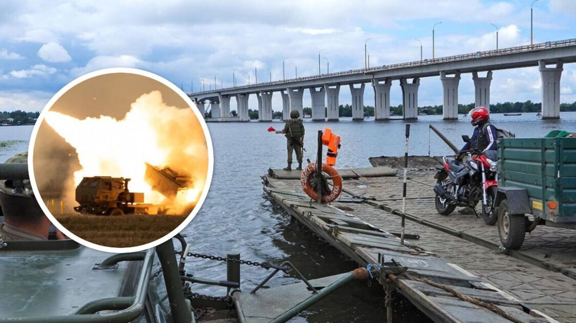 В Херсоне – взрывы возле Антоновского моста: что известно