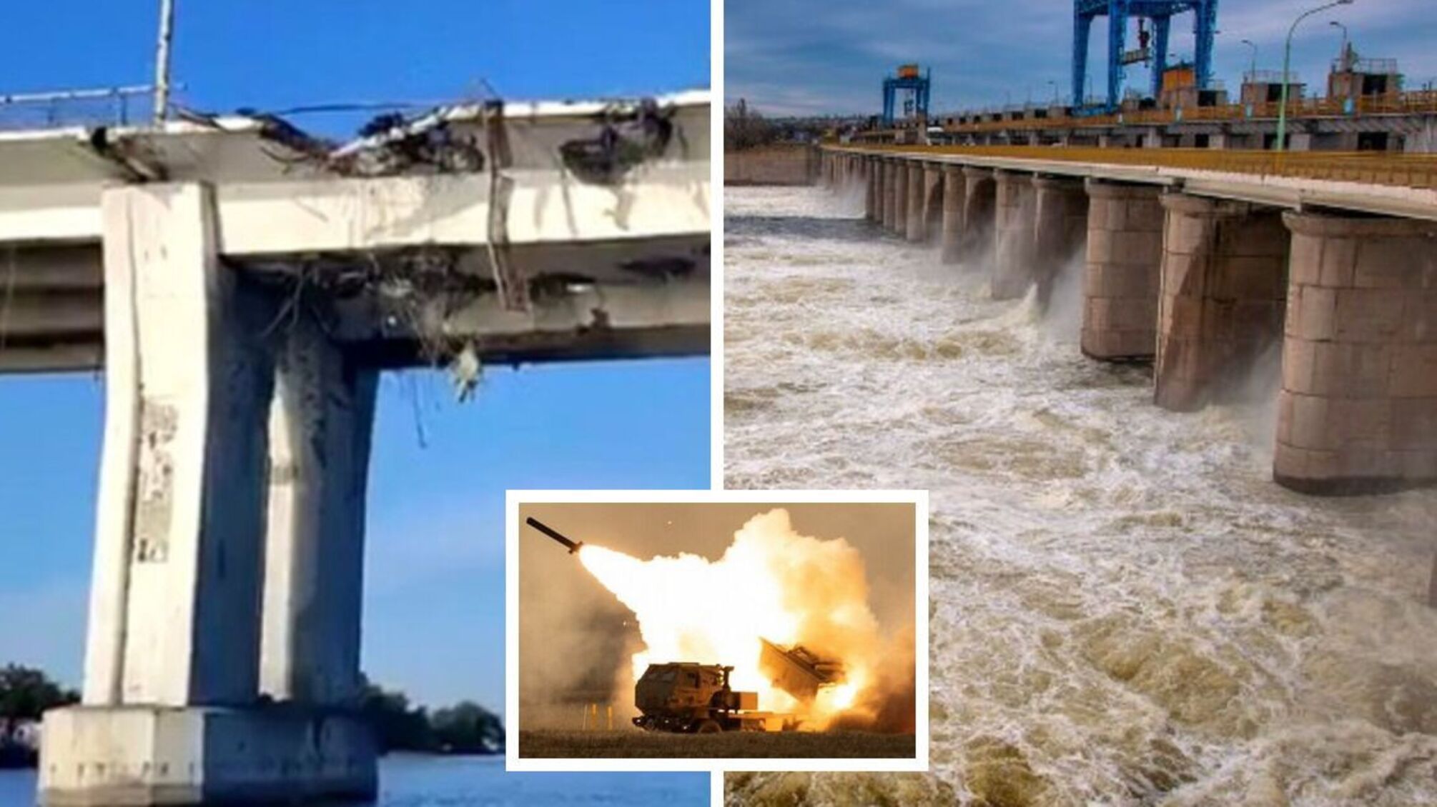 HIMARS догнал россиян на Антоновском мосту и в районе Каховской ГЭС