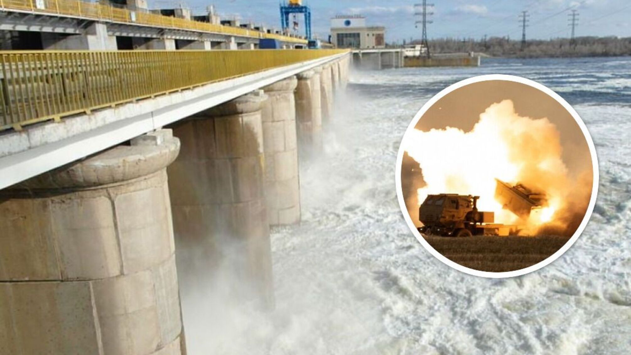 Возле Каховской ГЭС слышны взрывы и гул техники: что известно