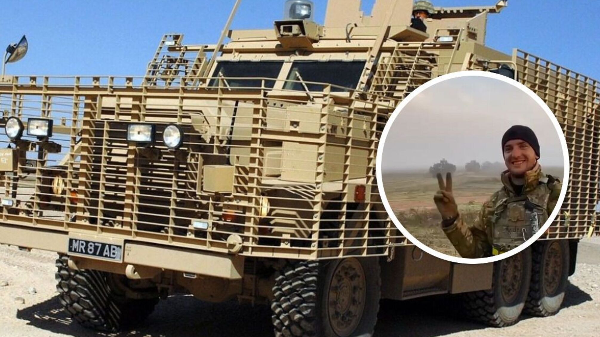ВСУ показали колонну британских MRAP 'Wolfhound': двигаются по полям Херсонщины (видео)