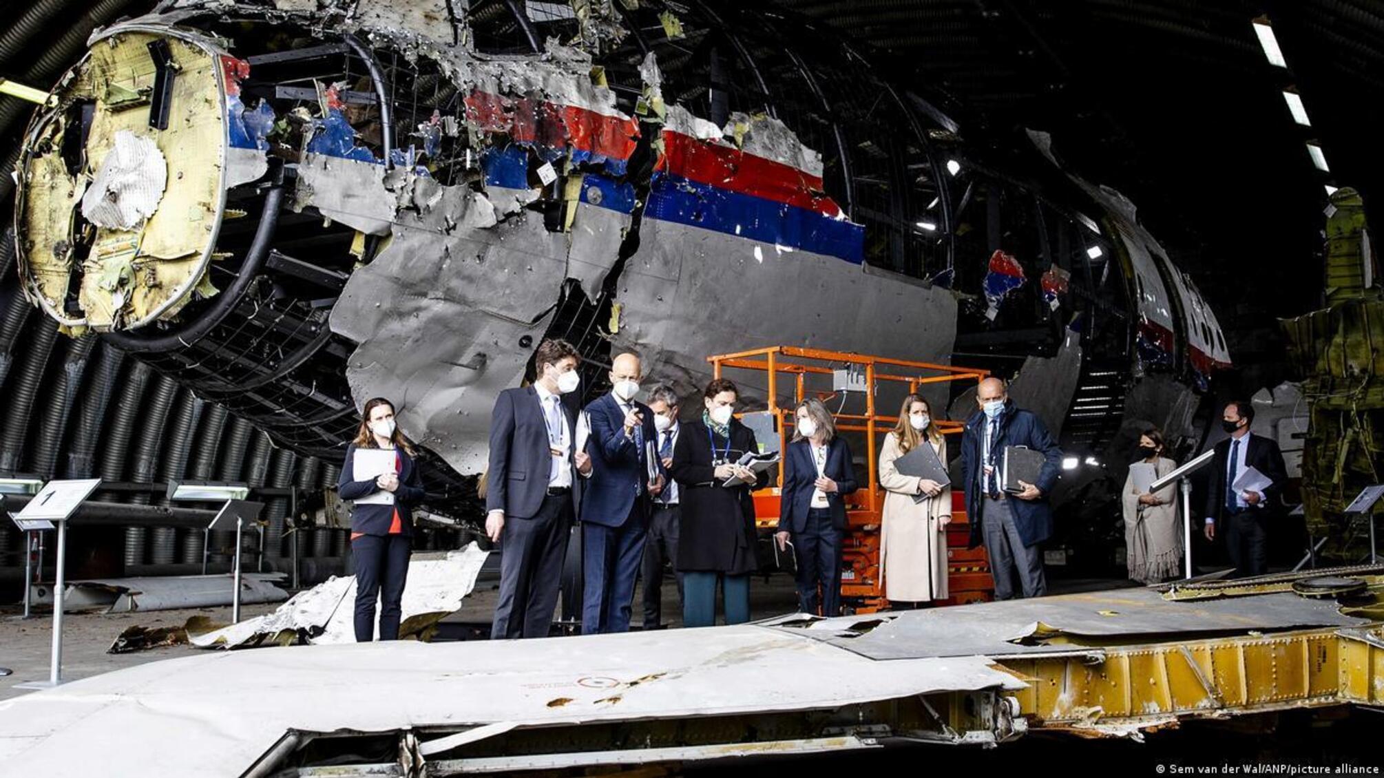 сбитый самолет MH17