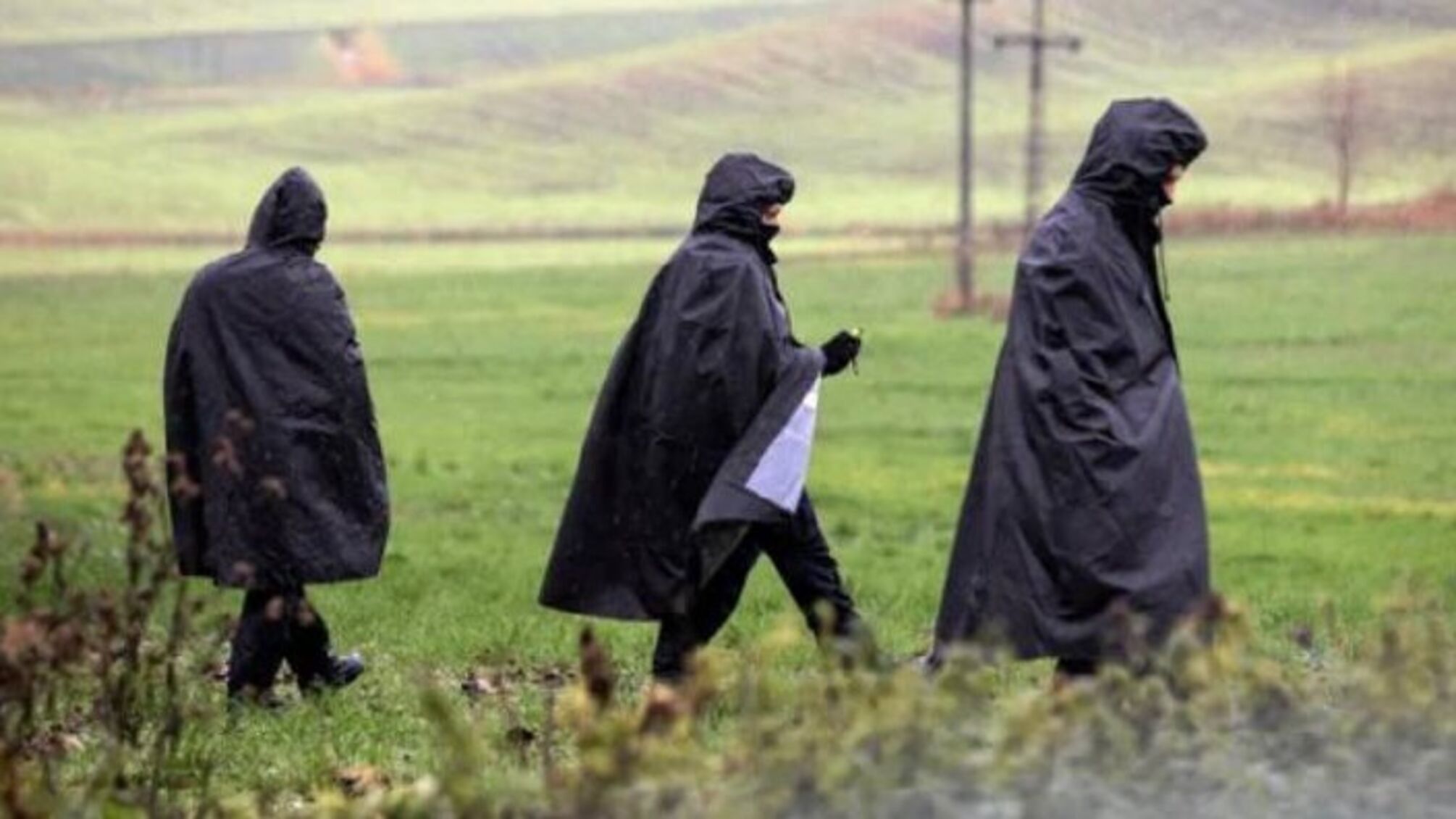 Полиция в польском Пшеводуве, где упала ракета