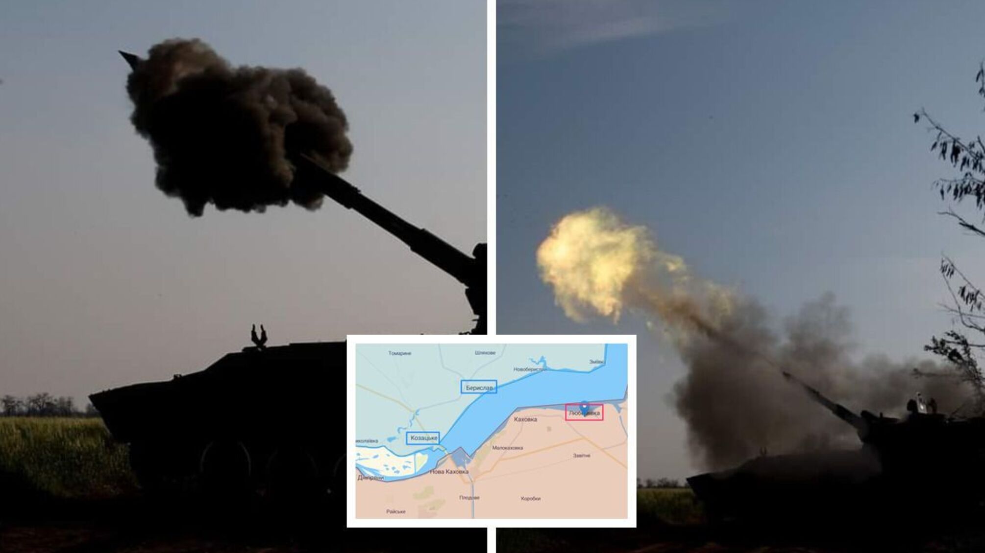 ЗСУ накрили ворожу вогневу позицію в Каховському районі