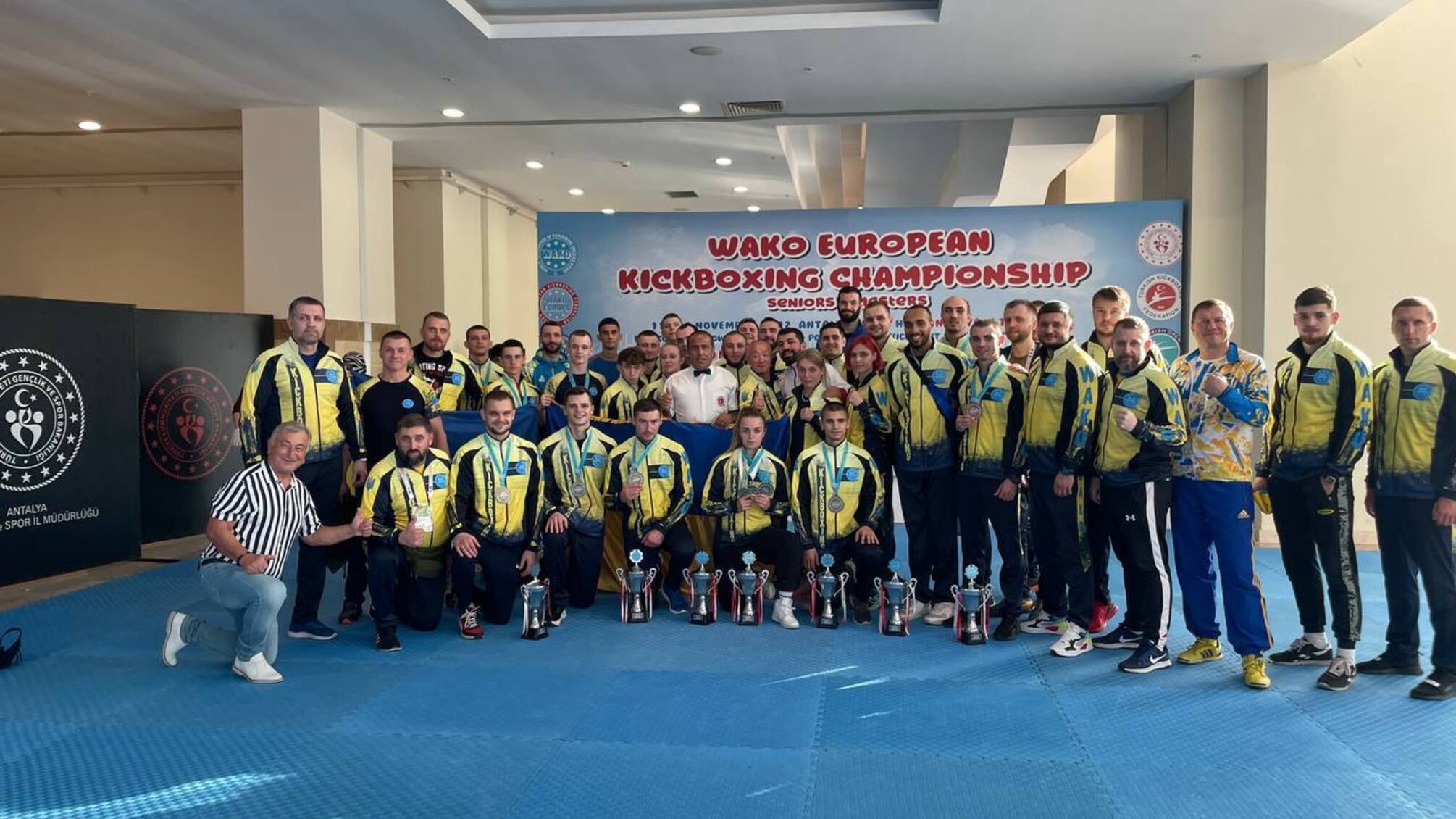 Українська збірна з кікбоксингу посіла друге місце на Чемпіонаті Європи з командного заліку
