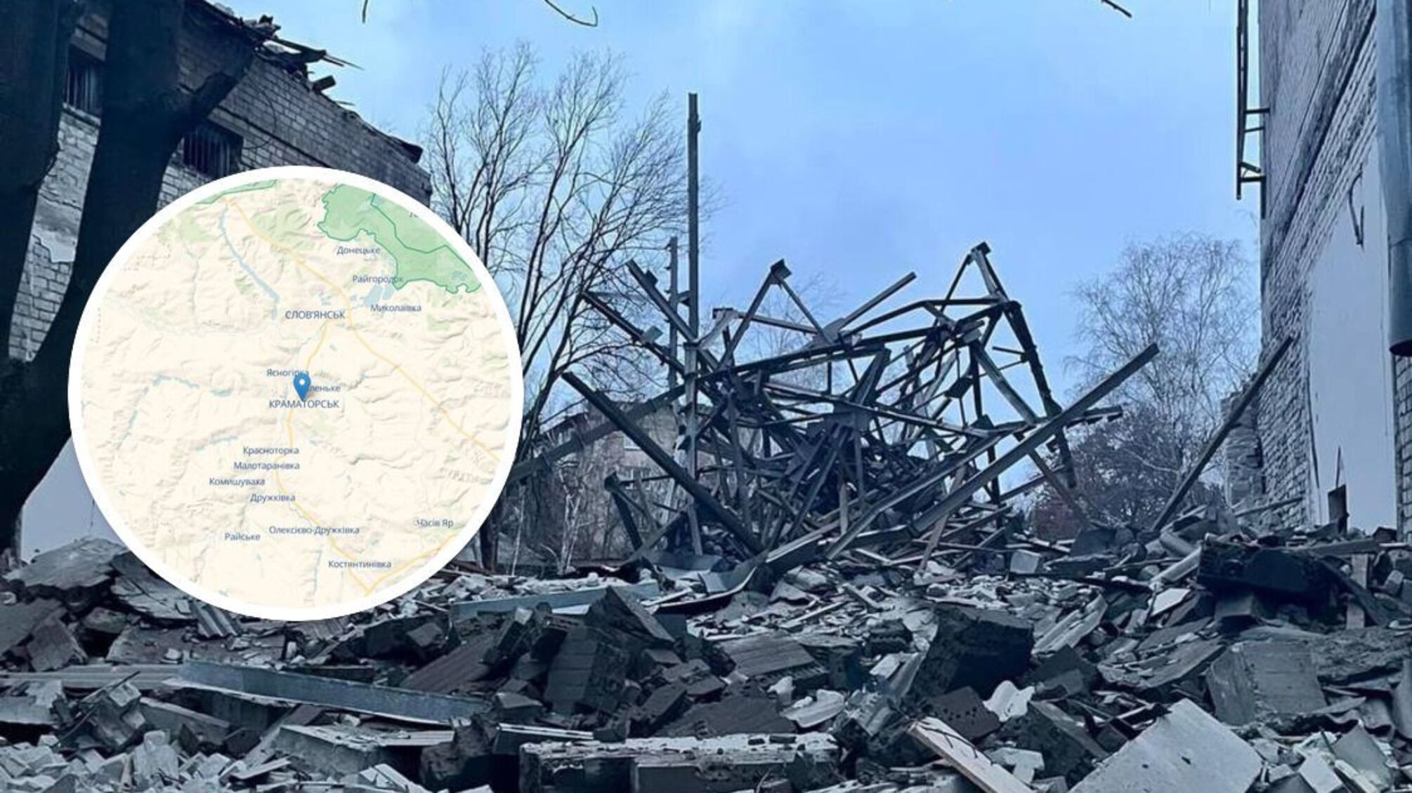 Краматорск в Донецкой области
