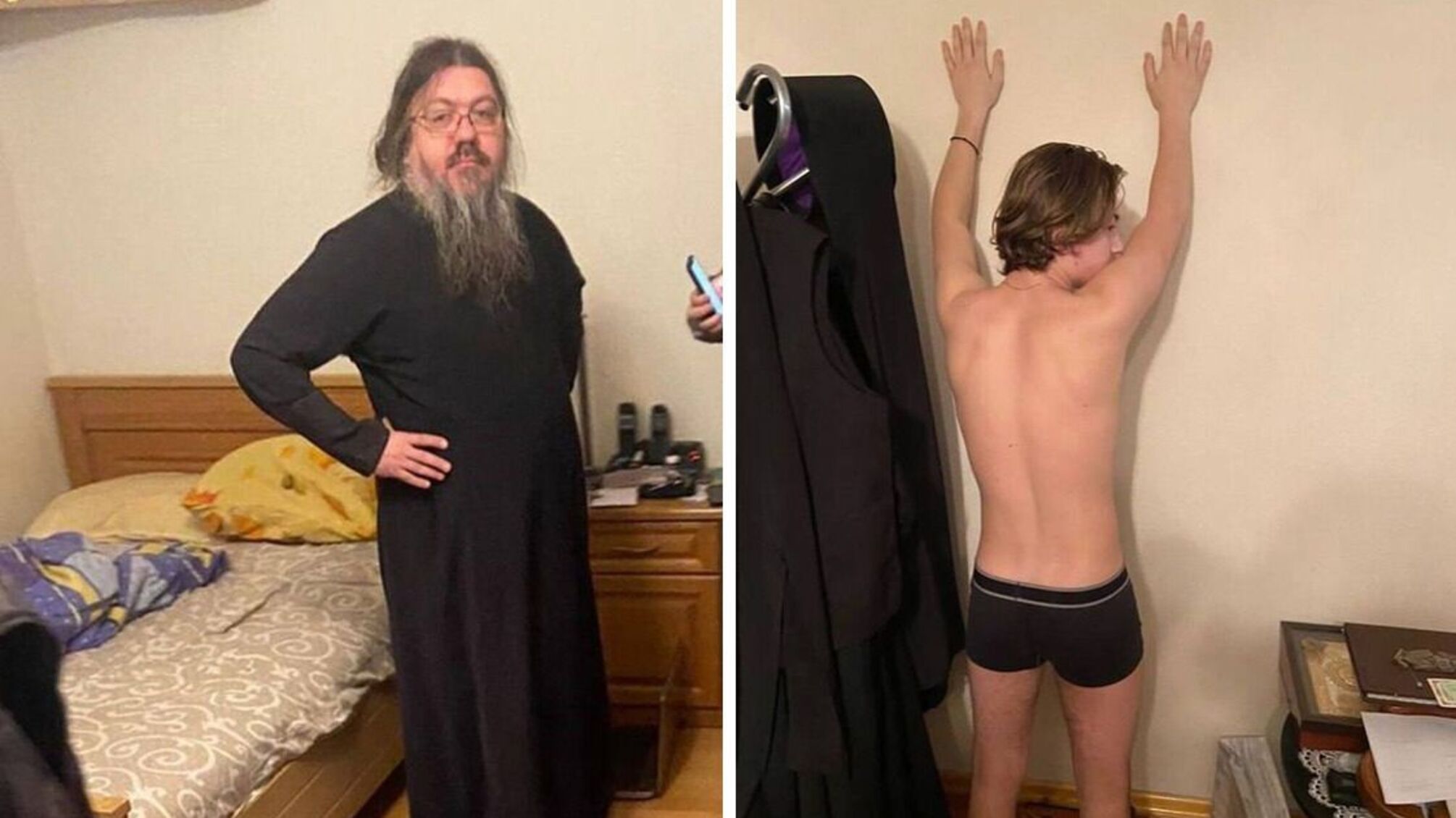 'Роздягли і фотографували': архімандрит УПЦ МП прокоментував скандал з СБУ та голим юнаком
