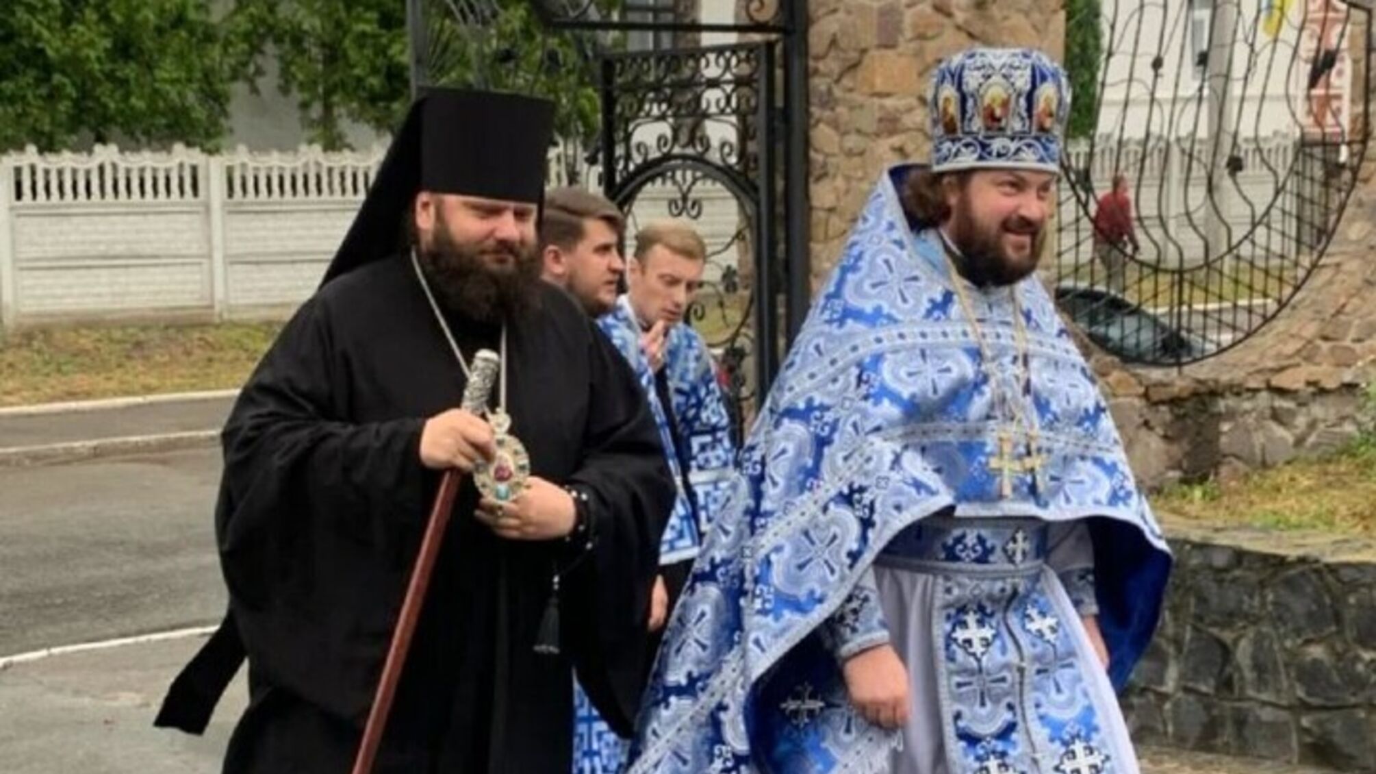 Архієпископ Пимен та протоієрей Віктор