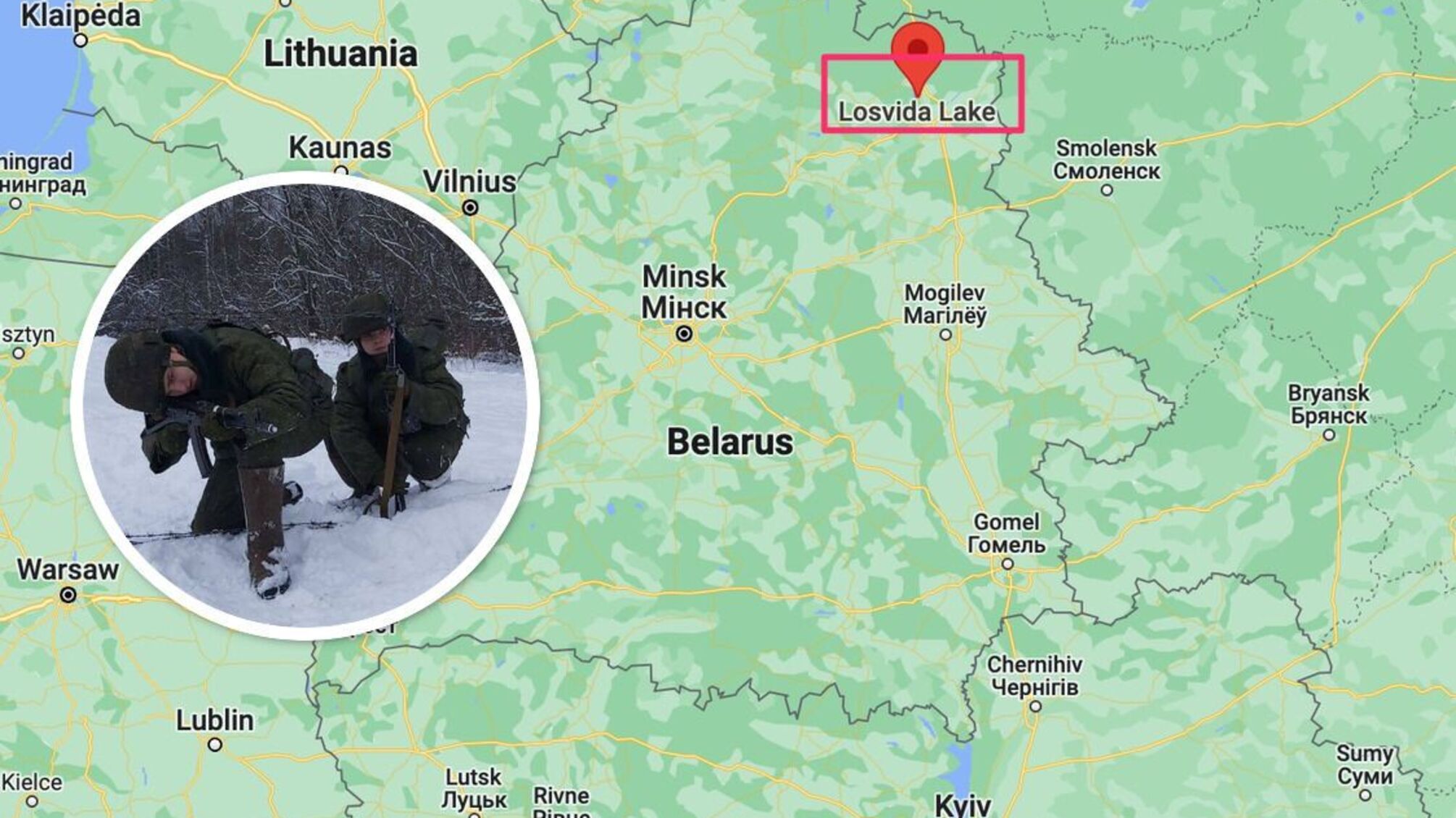 Білоруських десантників готують до проведення спецоперацій