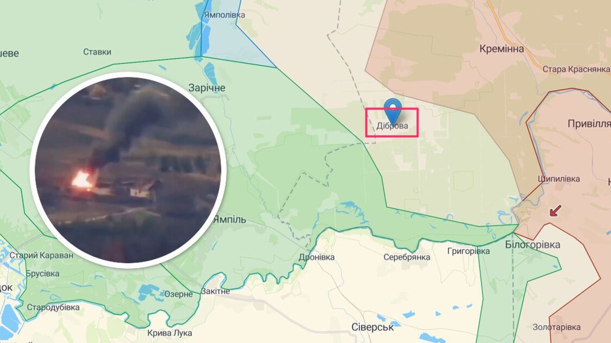 В Луганской области ВСУ взорвали топливный склад врага