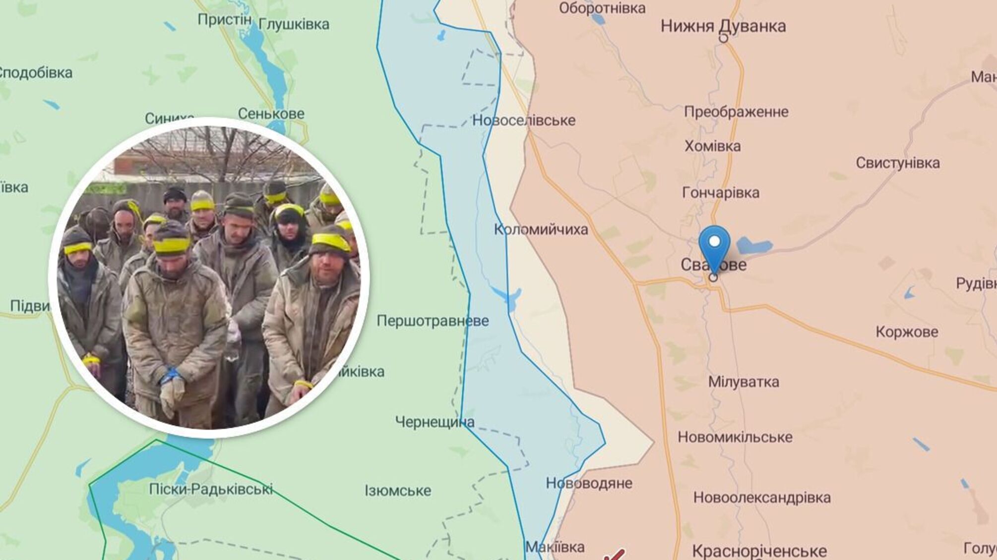 На Сватівському напрямку 36 'мобіків' поповнили обмінний фонд