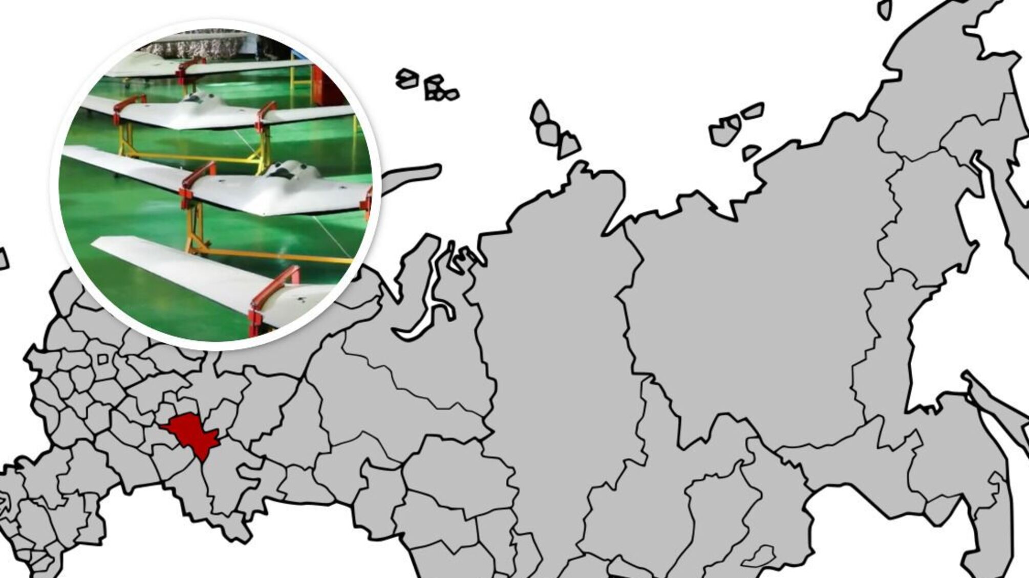 Рф планує виробляти 'іранські' дрони в Татарстані