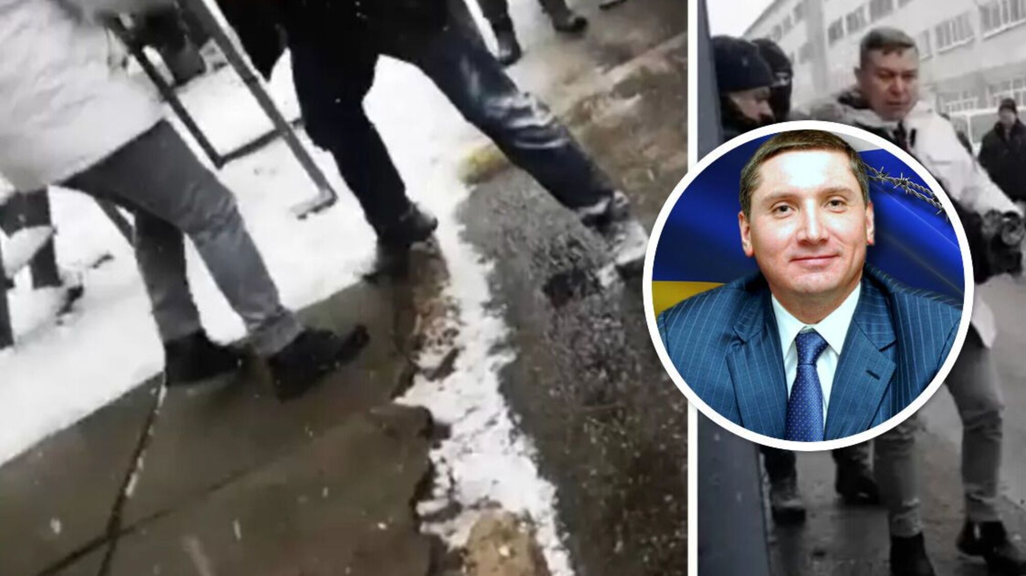 Cтычка в Броварах: люди олигарха Полищука избили журналиста и заблокировали завод (видео)