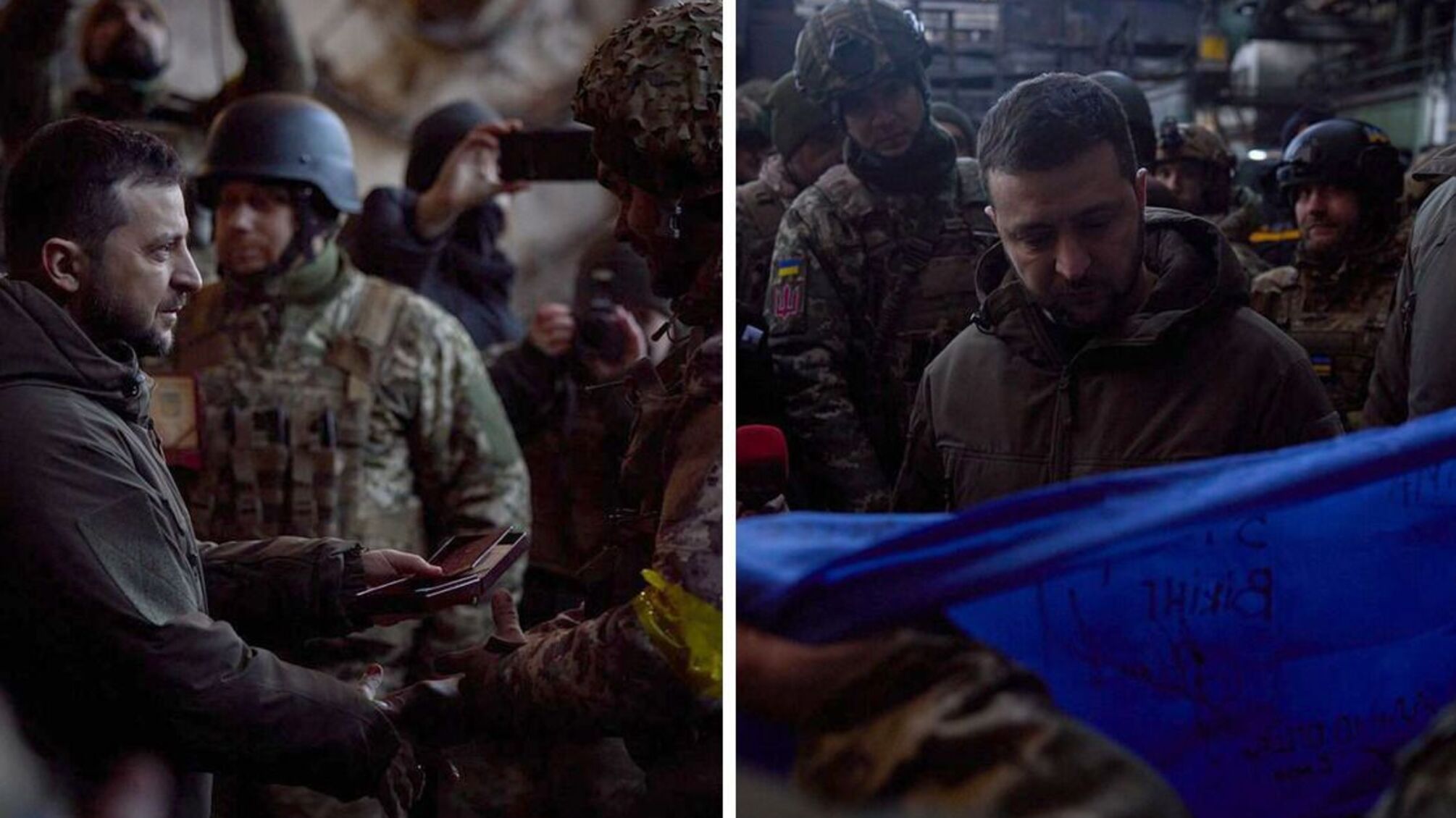 Зеленський в Бахмуті на Донеччині