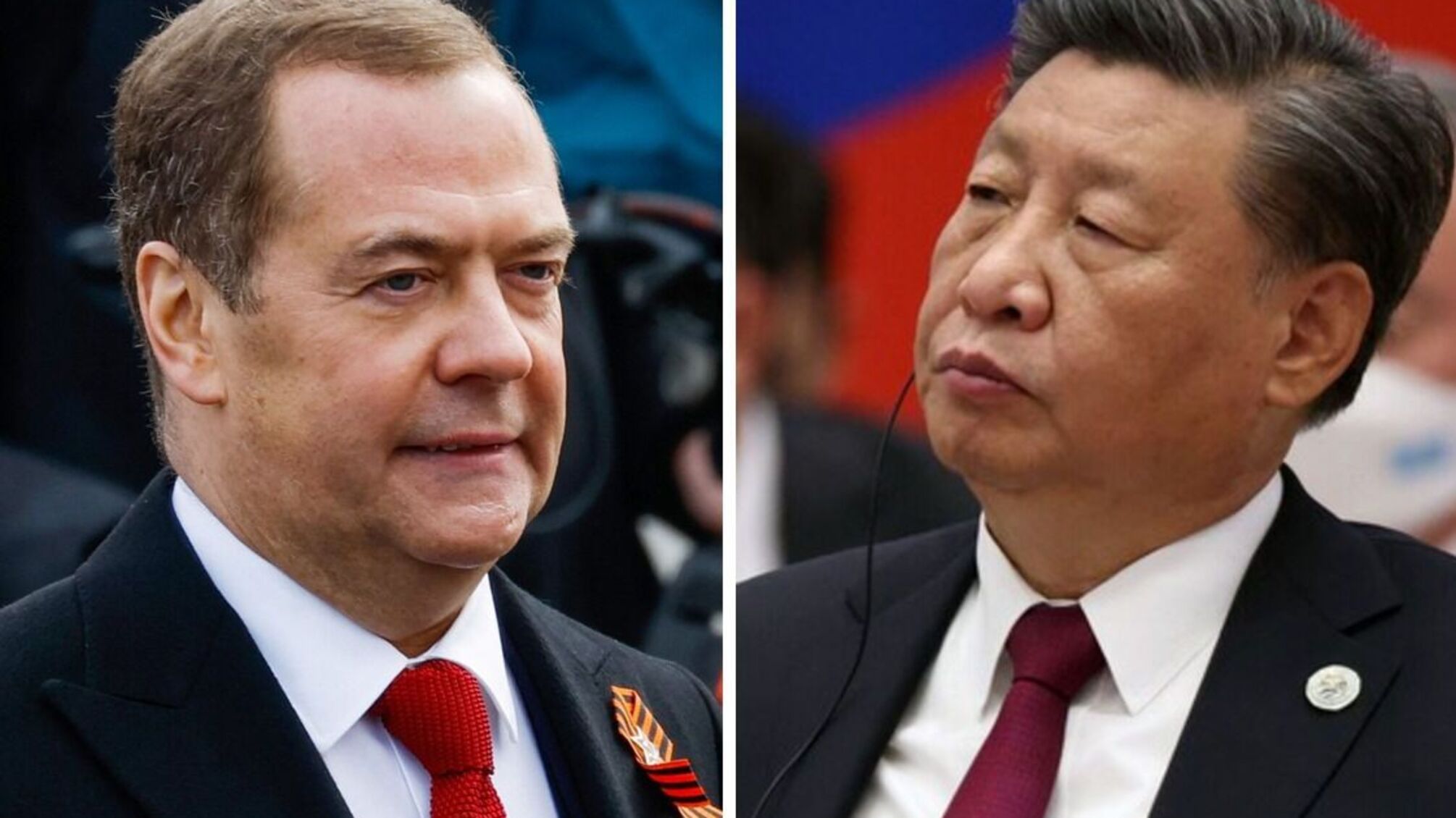 Медведев встретился с Си Цзиньпином в Пекине: говорили об Украине (видео)
