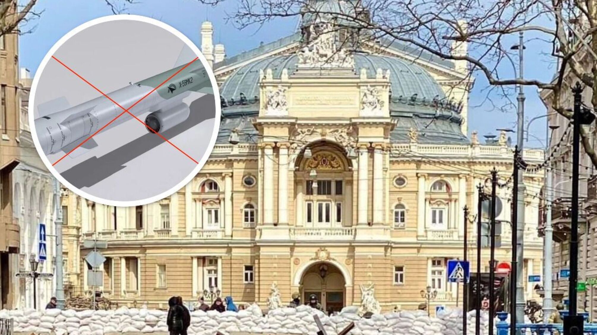 Силы ПВО сбили над Одессой российскую крылатую ракету