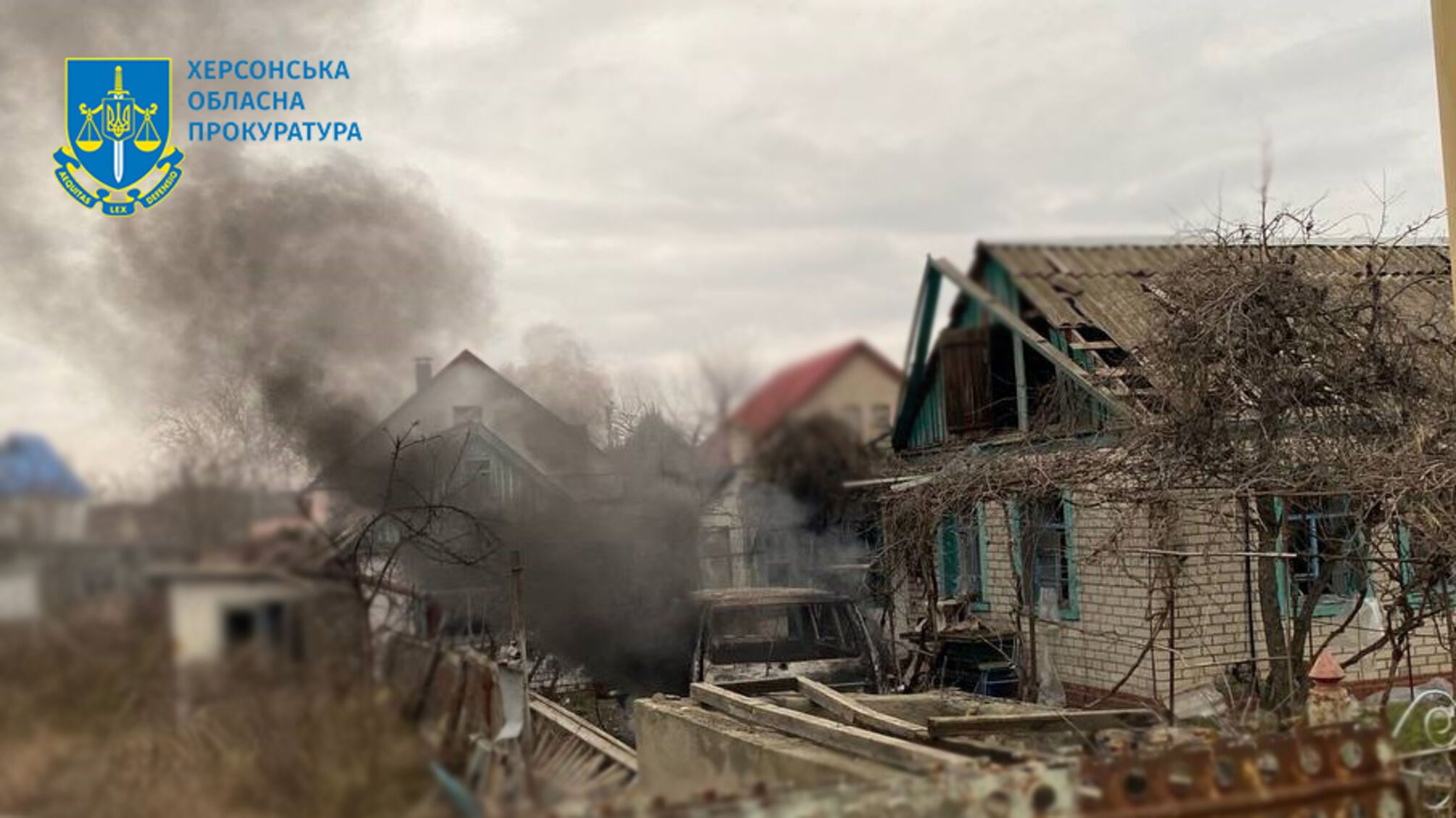 Обстрел Херсон