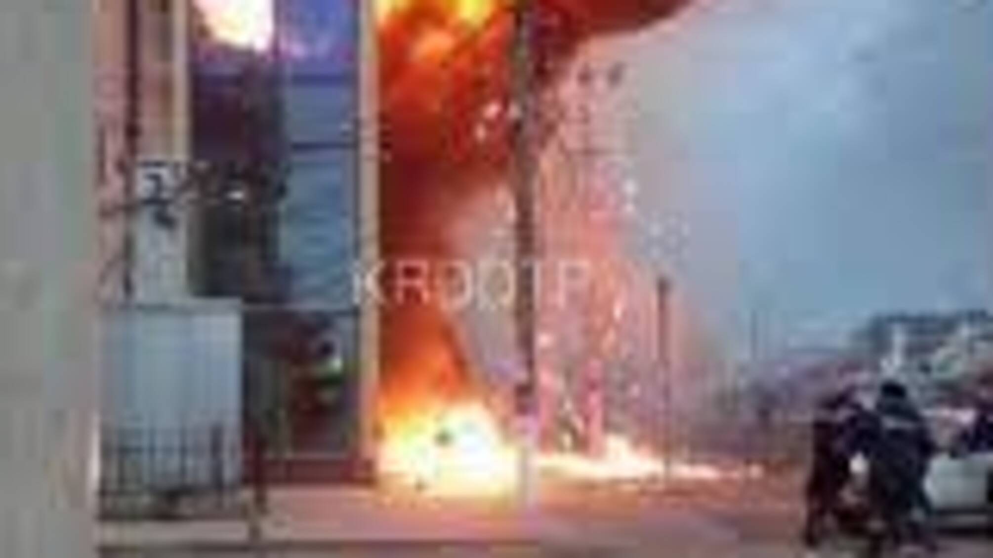 На Кубані спалахнув ТЦ 'Вега'