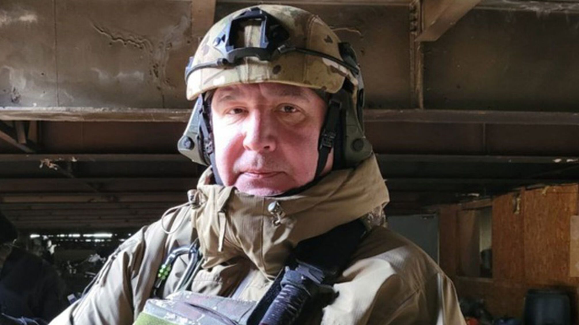 Рогозіну через осколок у хребці загрожує параліч