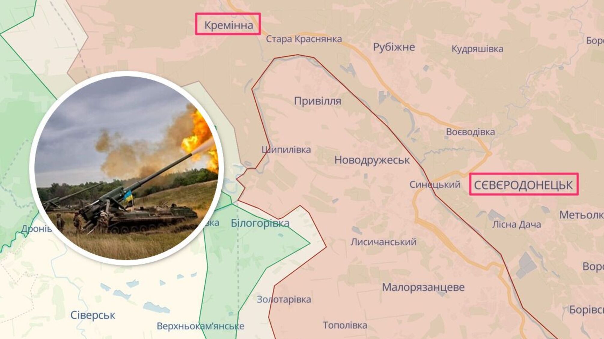 Важлива ділянка траси на Луганщині під вогневим контролем ЗСУ