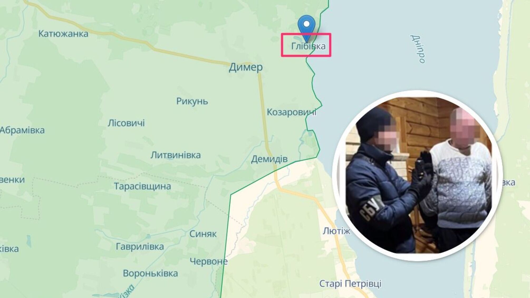 В Киевской области задержали предателя, который помогал оккупантам похищать АТОшников