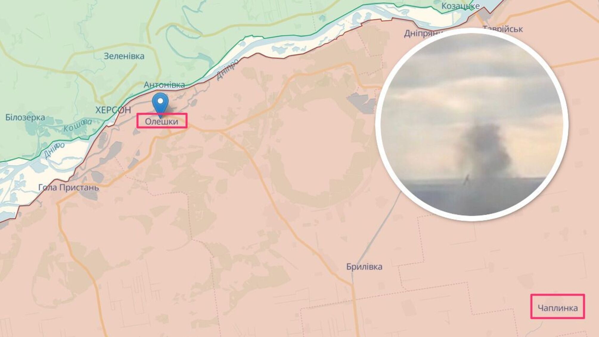 На левобережье Херсонщины 'бавовна'